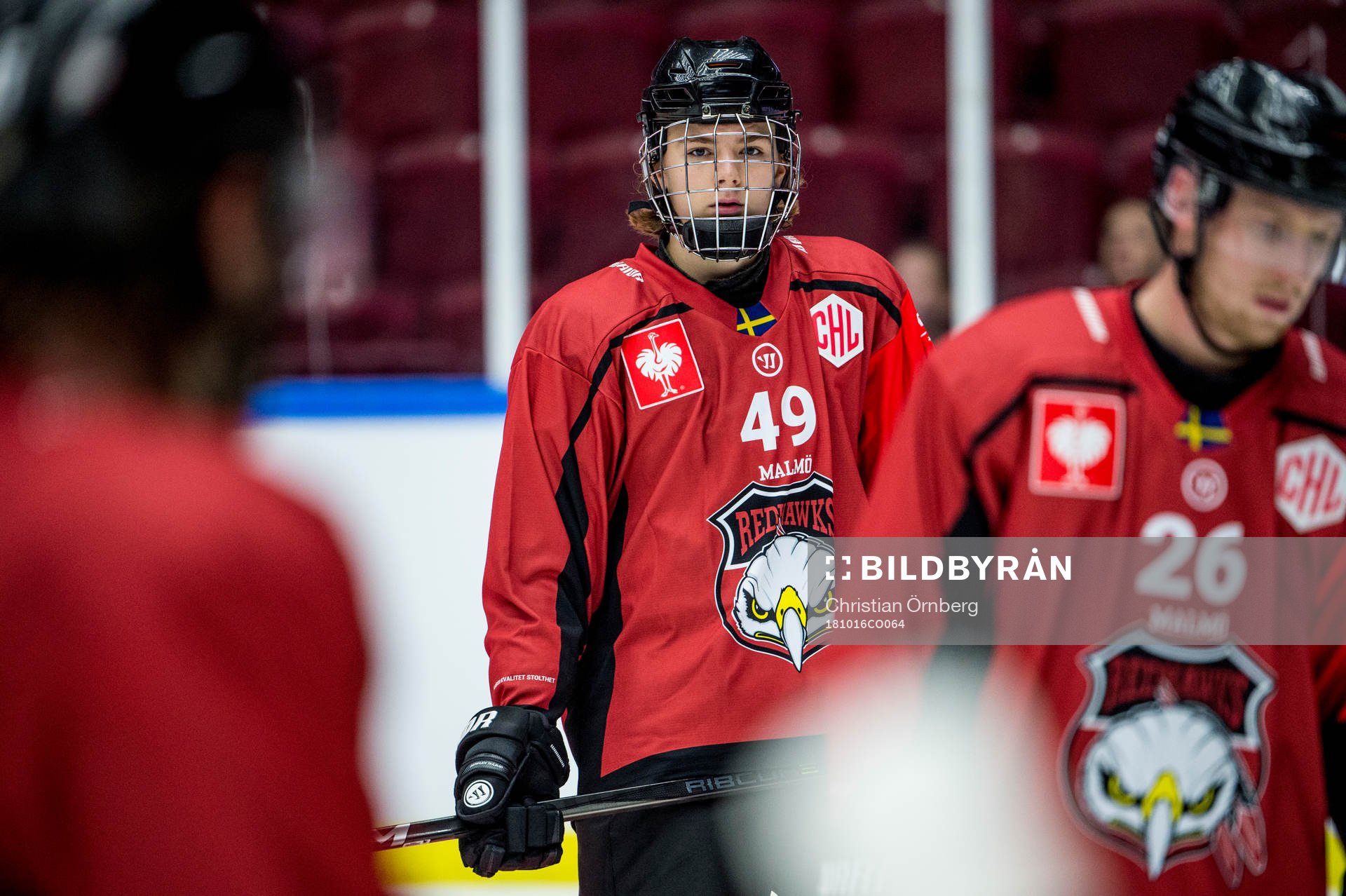 Helge Grans of Malmö Redhawks