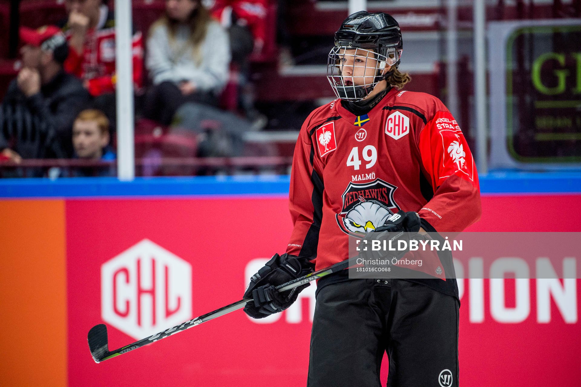 Helge Grans of Malmö Redhawks