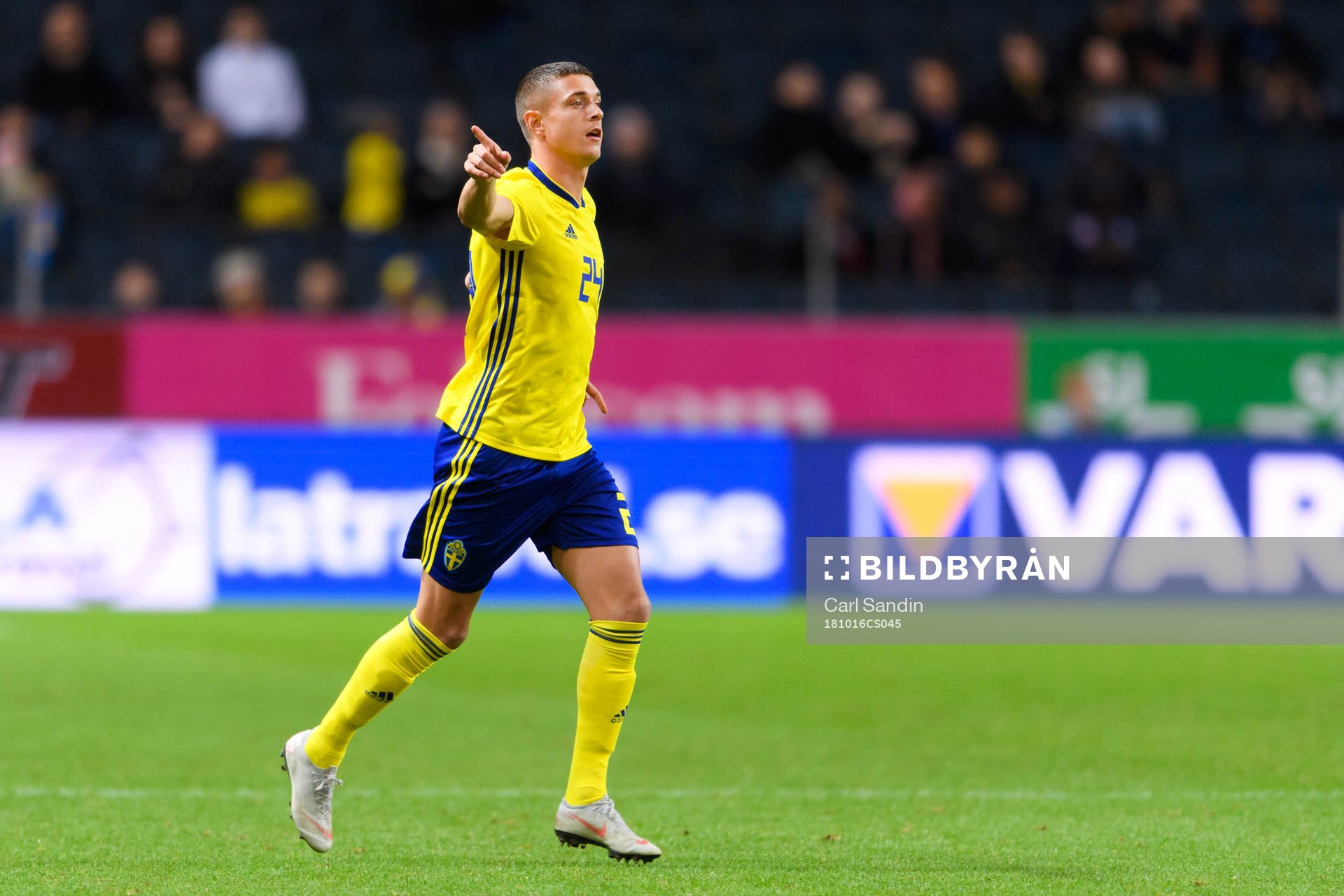 Kristoffer Peterson of Sweden