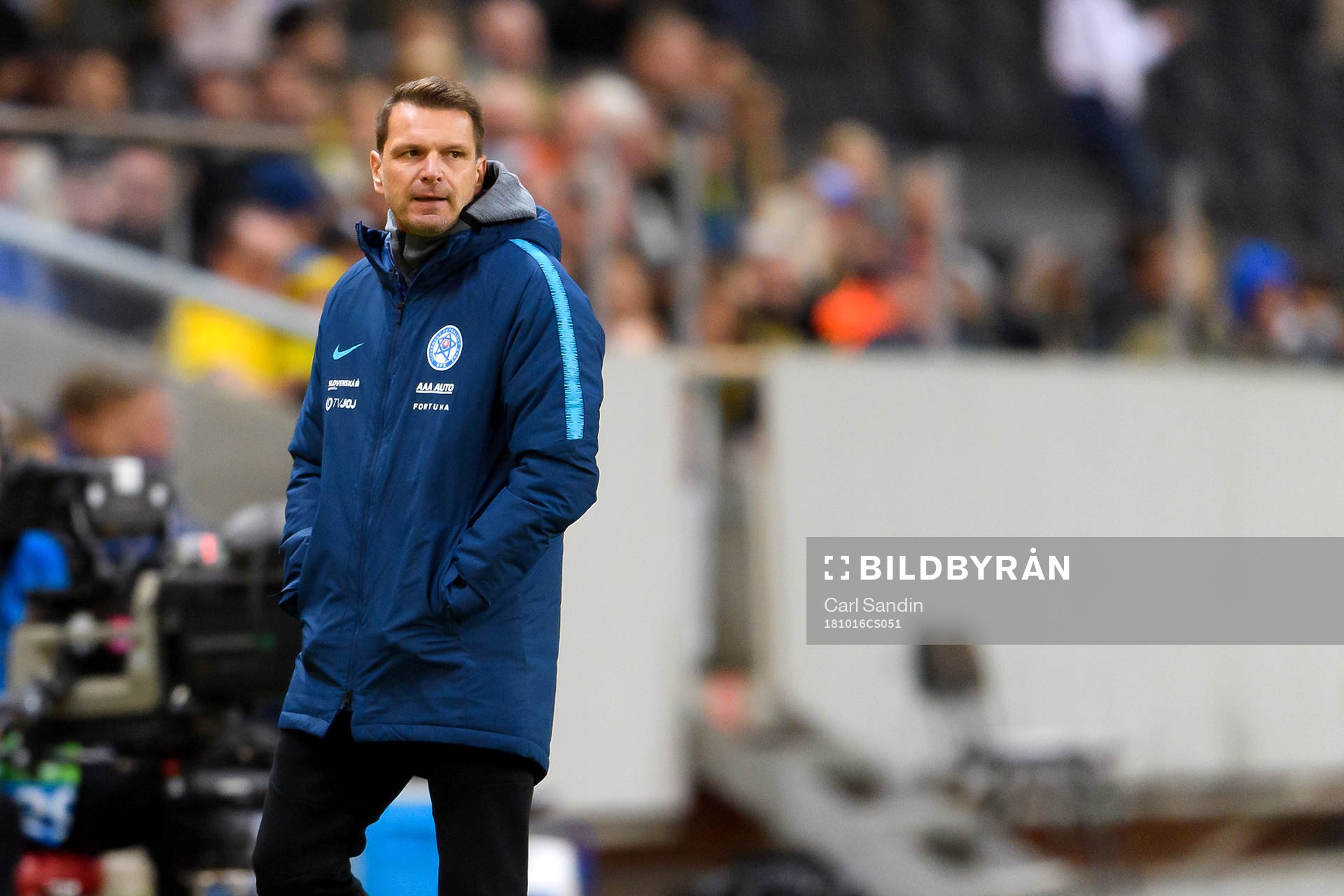 Head coach Stefan Tarkovic of Slovakia