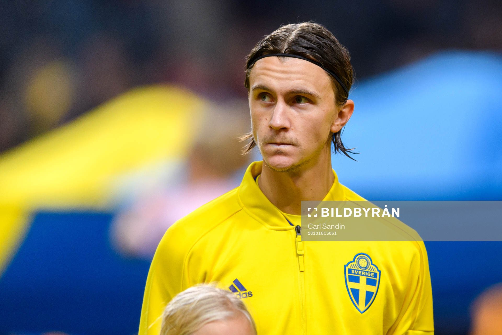 Kristoffer Olsson of Sweden at lineup