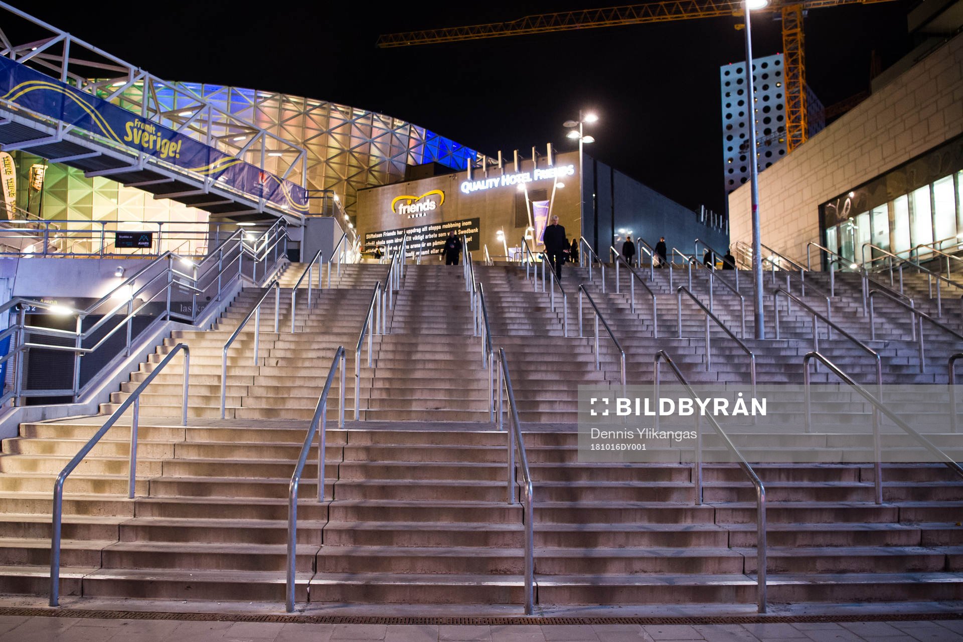 Exterior of Friends Arena