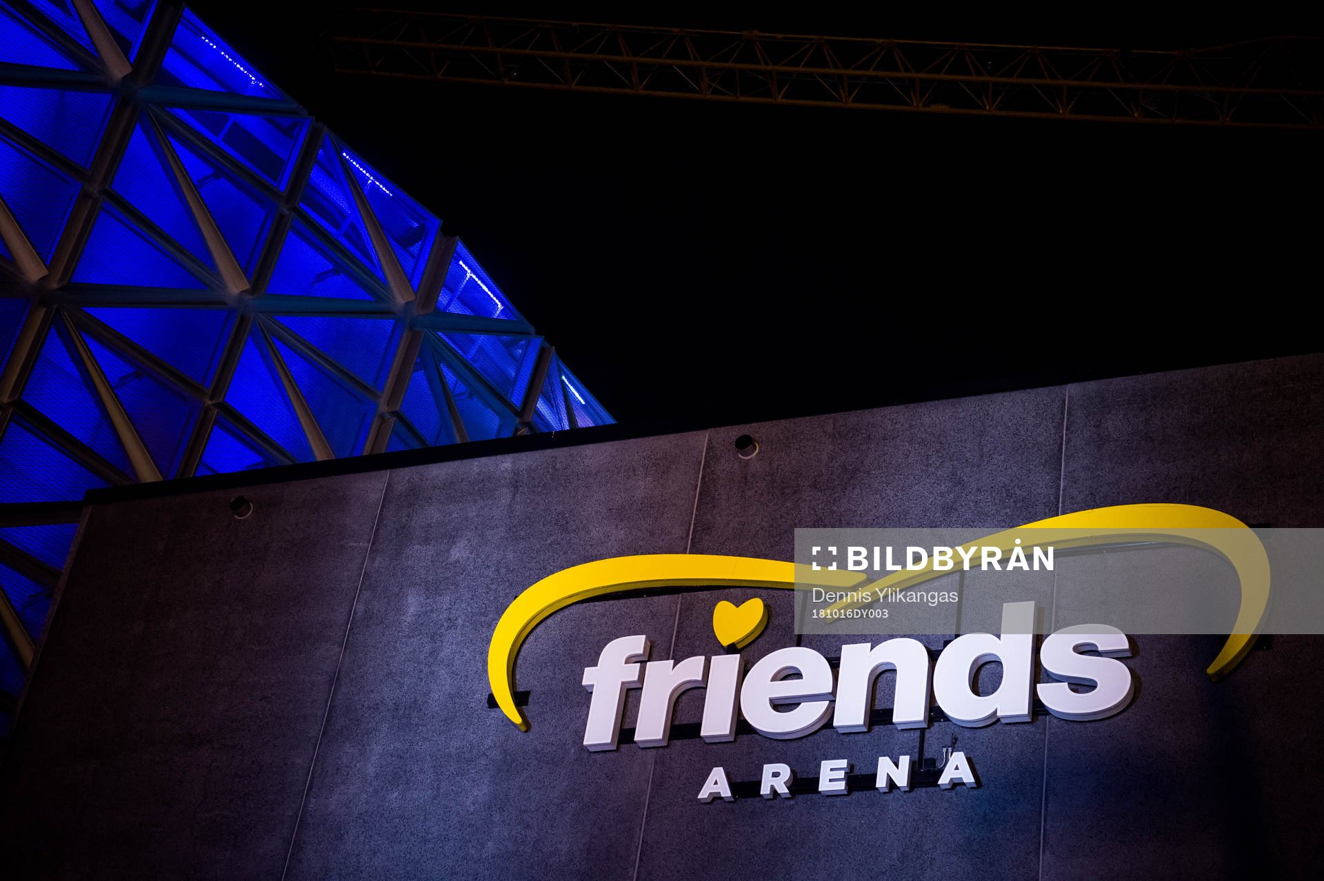 Exterior of Friends Arena
