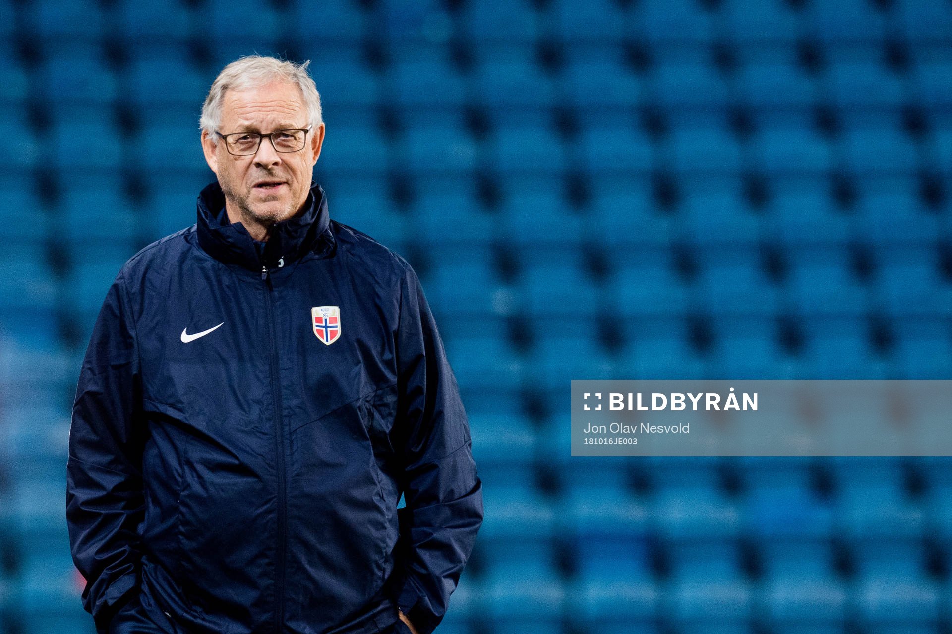 Lars Lagerbäck, head coach of Norway