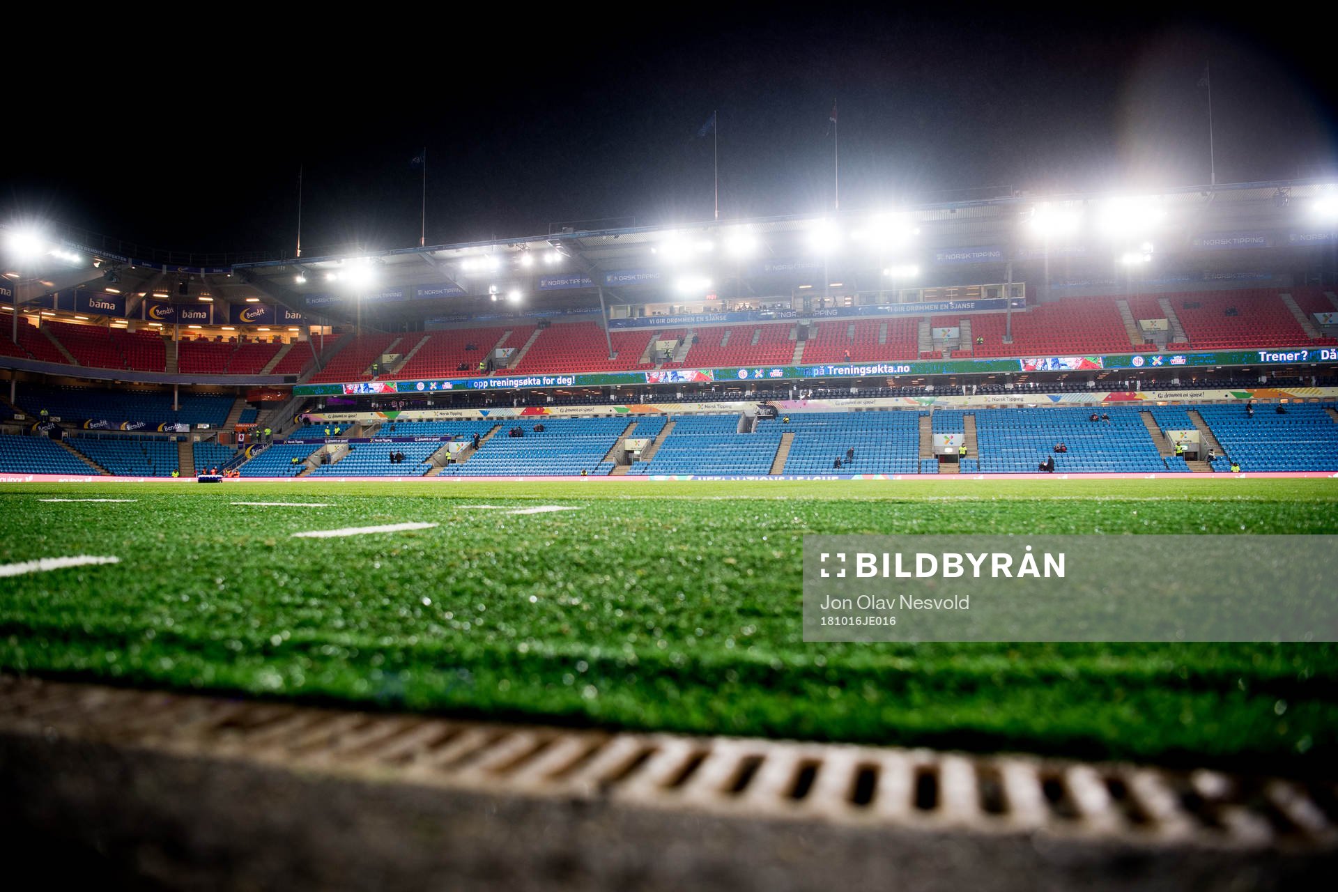 General interior view of Ullevaal Stadion