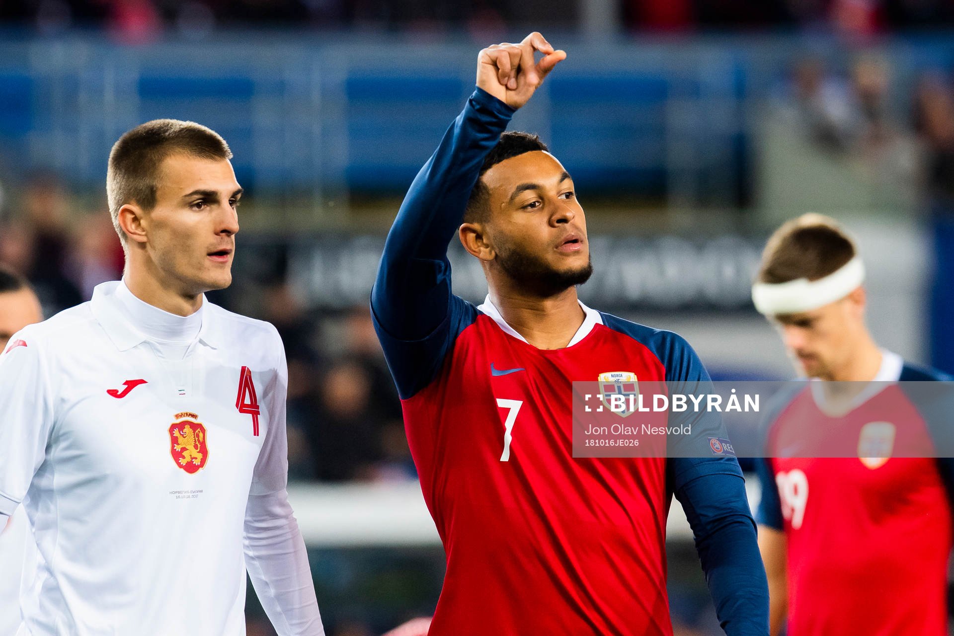 Bozhidar Chorbadzhiyski of Bulgaria and Joshua King of