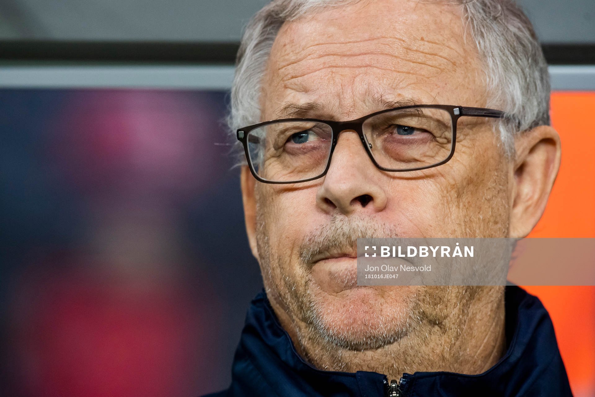 Lars Lagerbäck, head coach of Norway