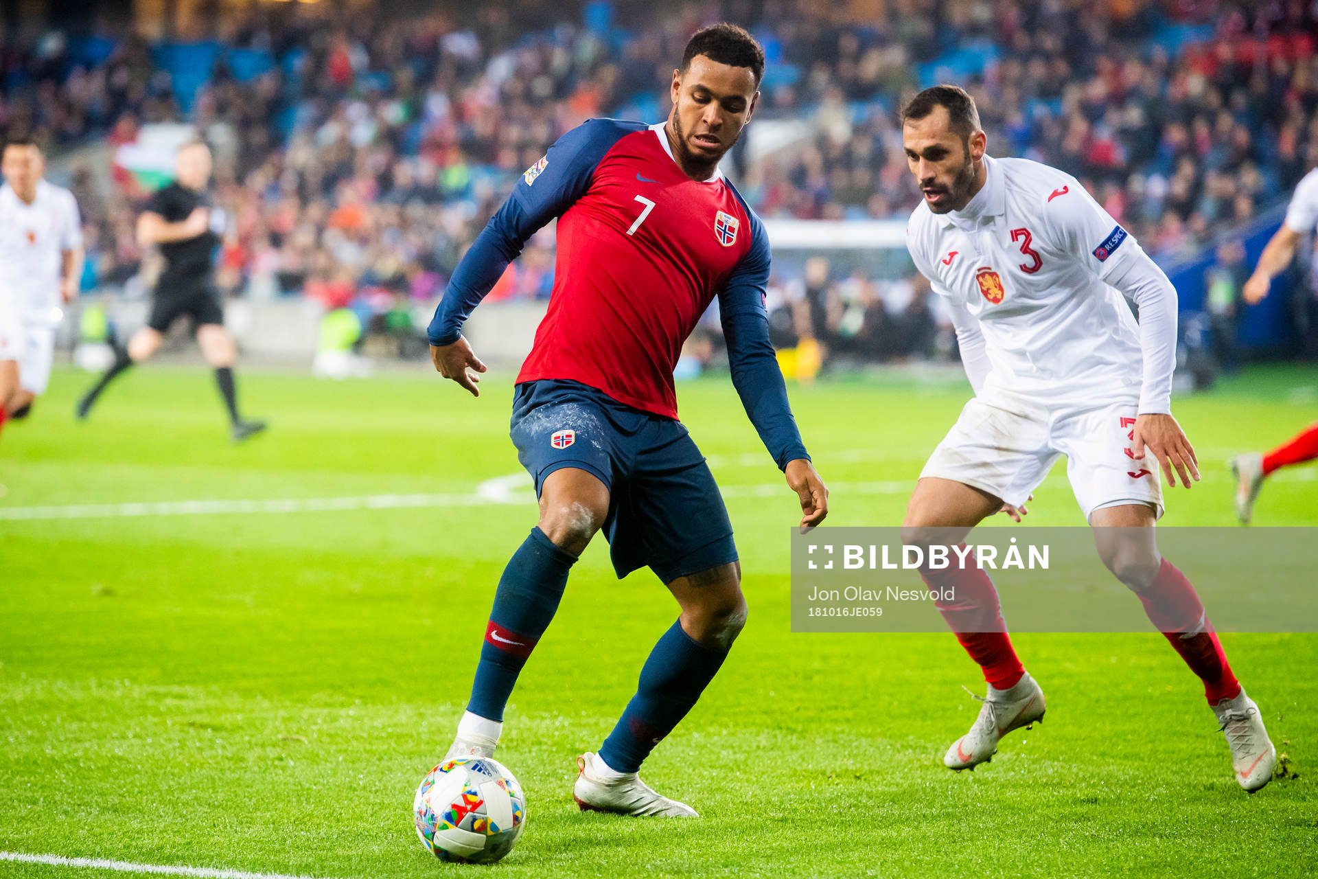 Joshua King of Norway and Petar Zanev of Bulgaria