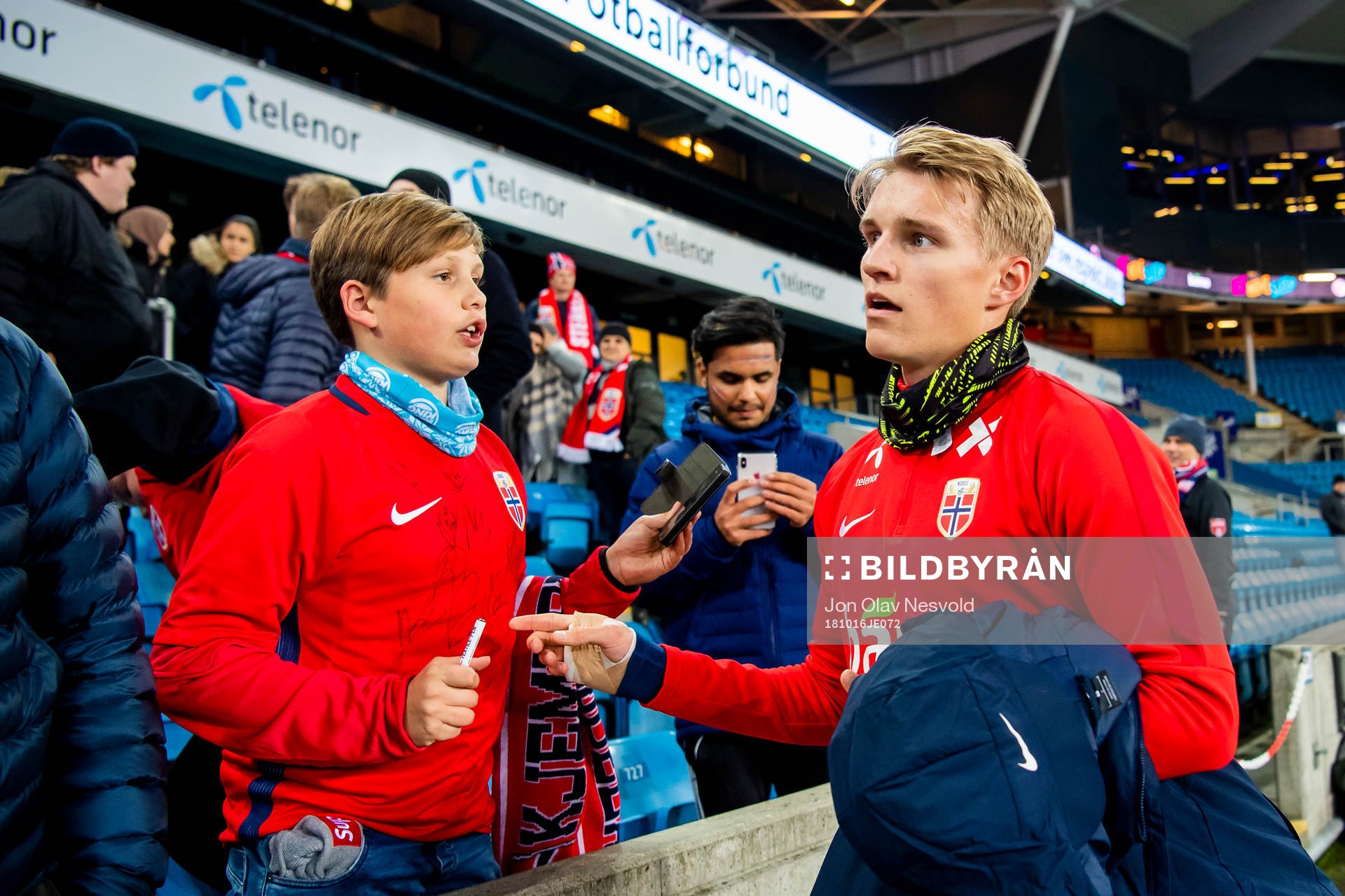 Martin Ødegaard of Norway