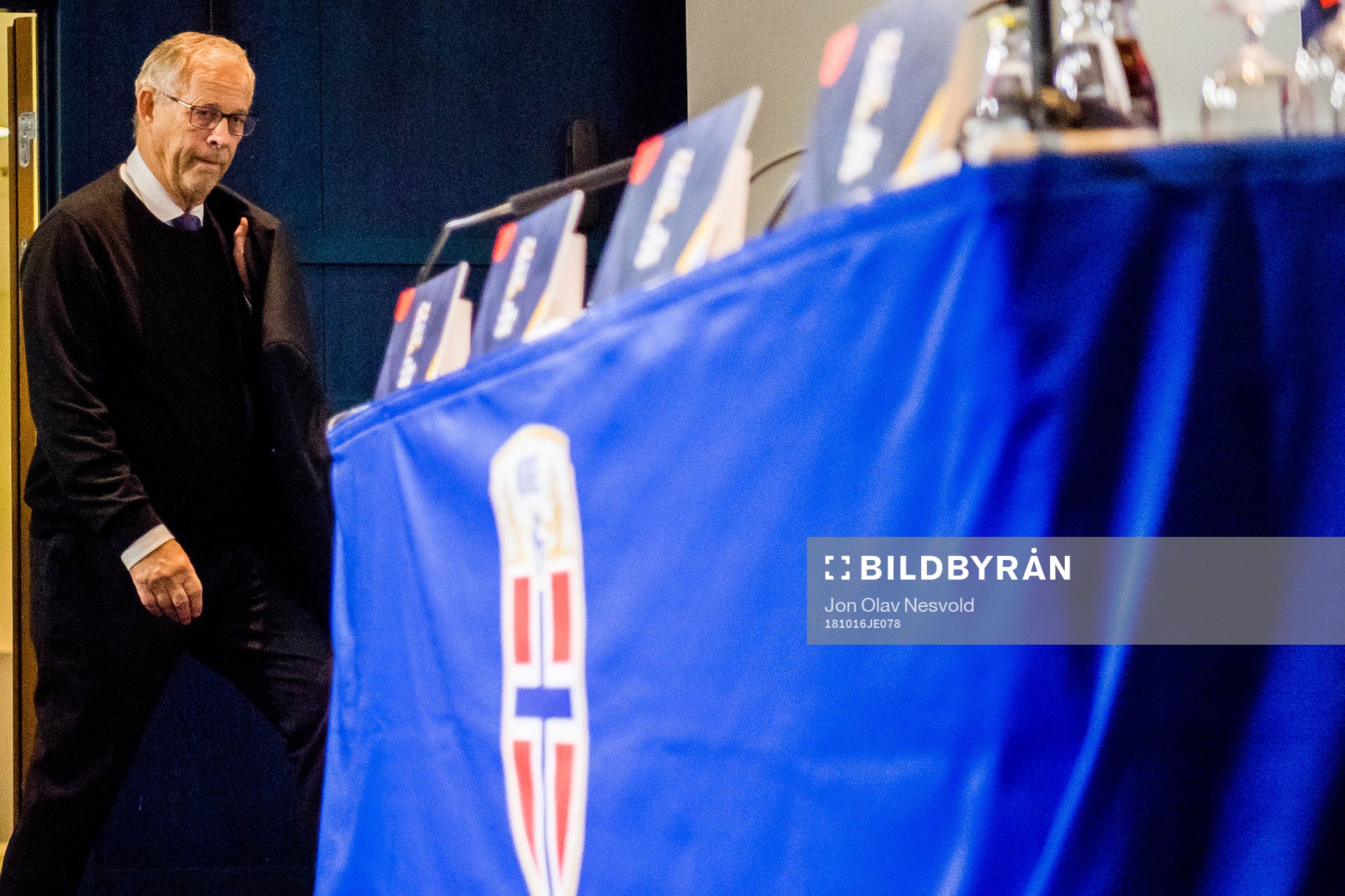 Lars Lagerbäck, head coach of Norway