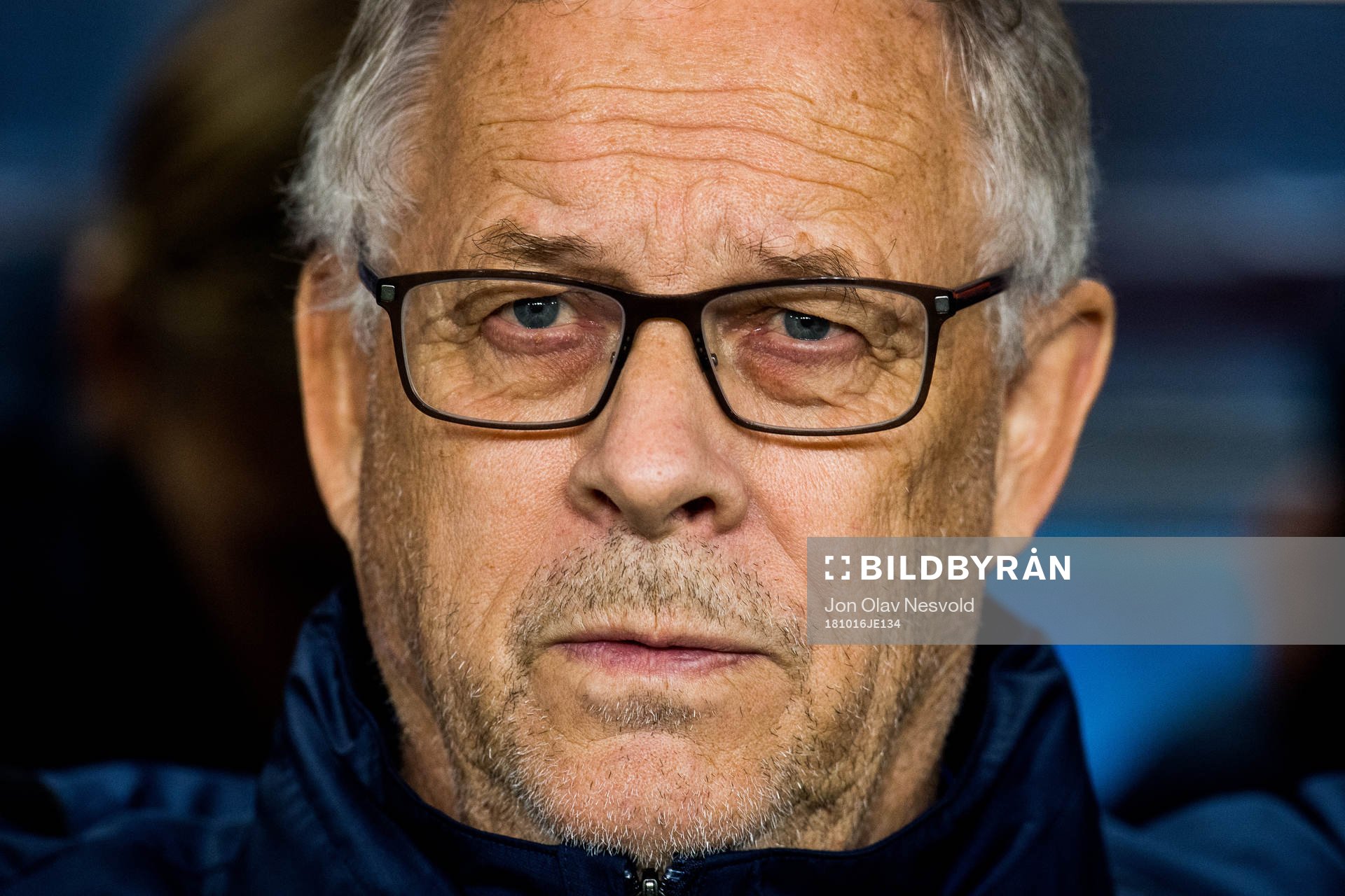 Lars Lagerbäck, head coach of Norway