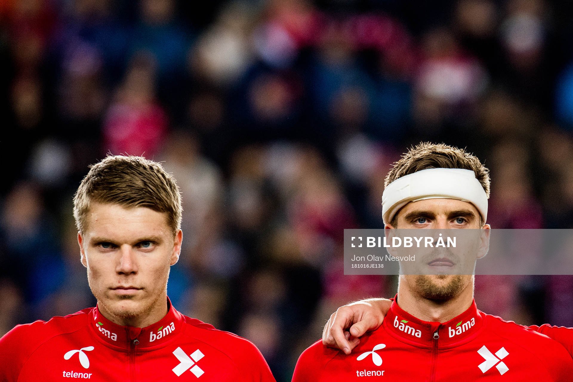 Sigurd Rosted and Markus Henriksen of Norway