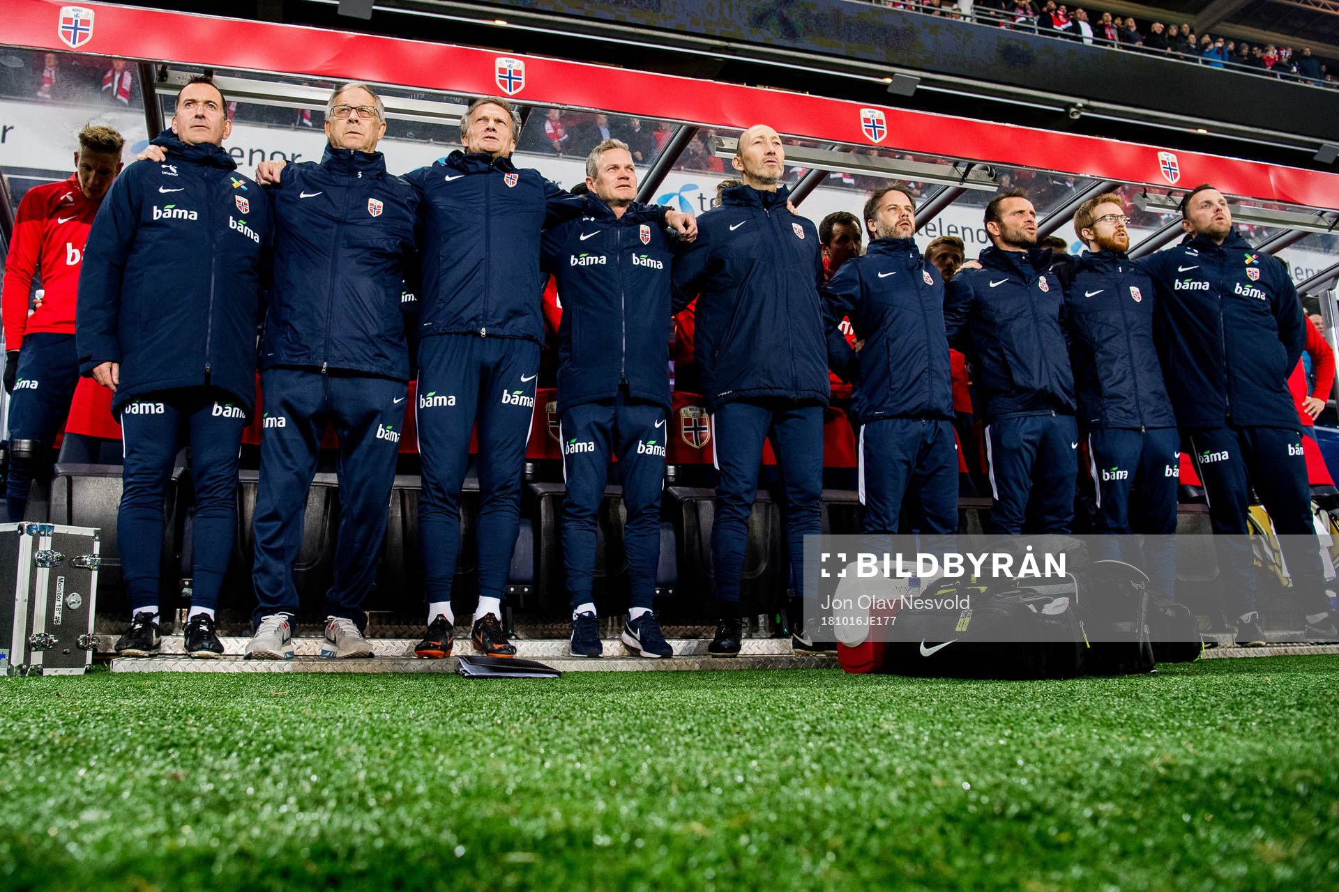 Per Joar Hansen, assistant coach of Norway, and Lars