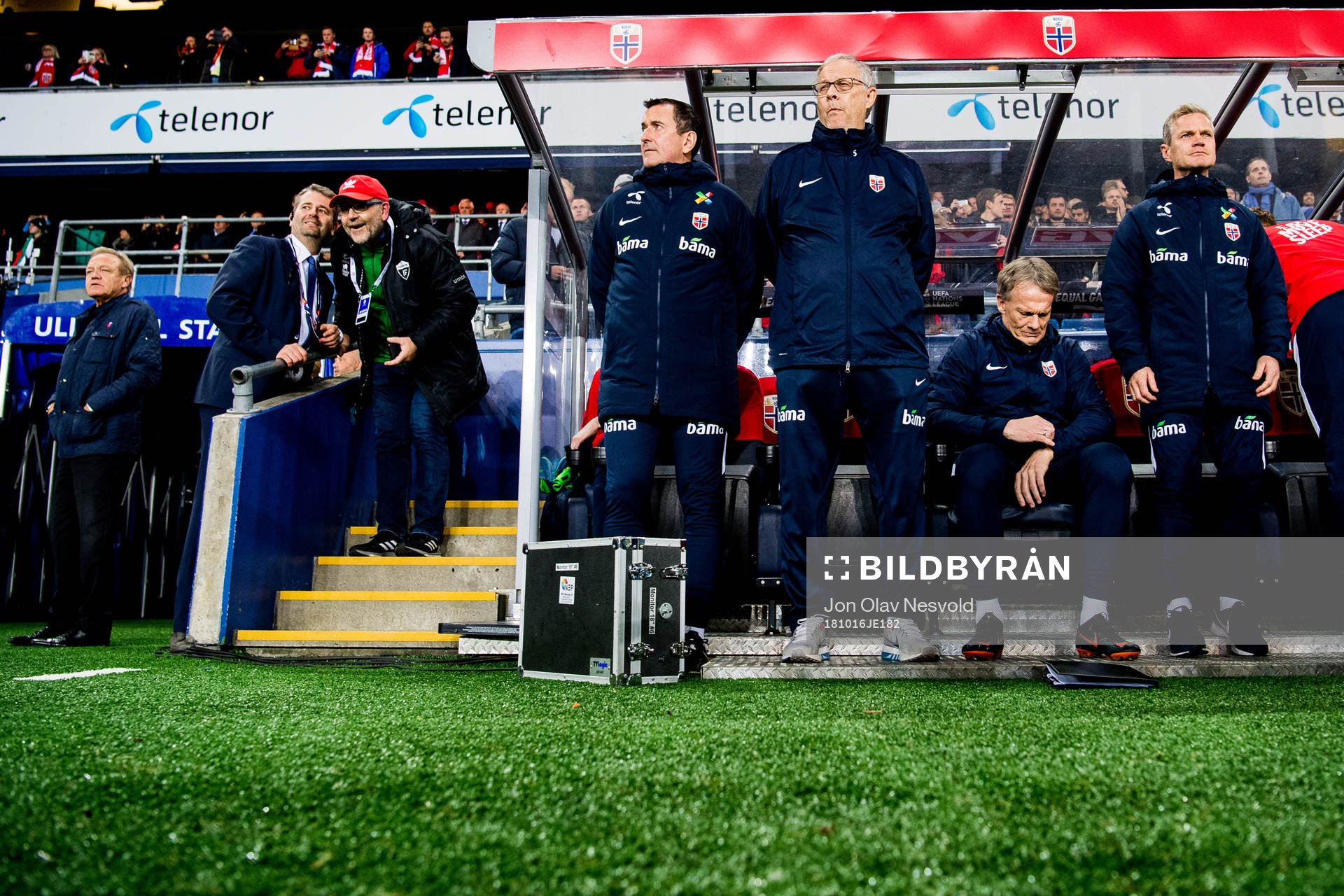 Per Joar Hansen, assistant coach of Norway, and Lars
