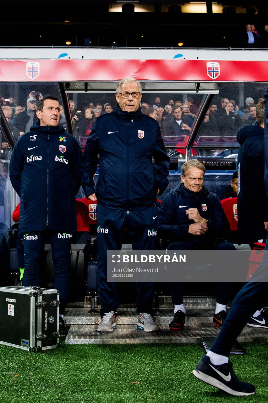 Per Joar Hansen, assistant coach of Norway, and Lars