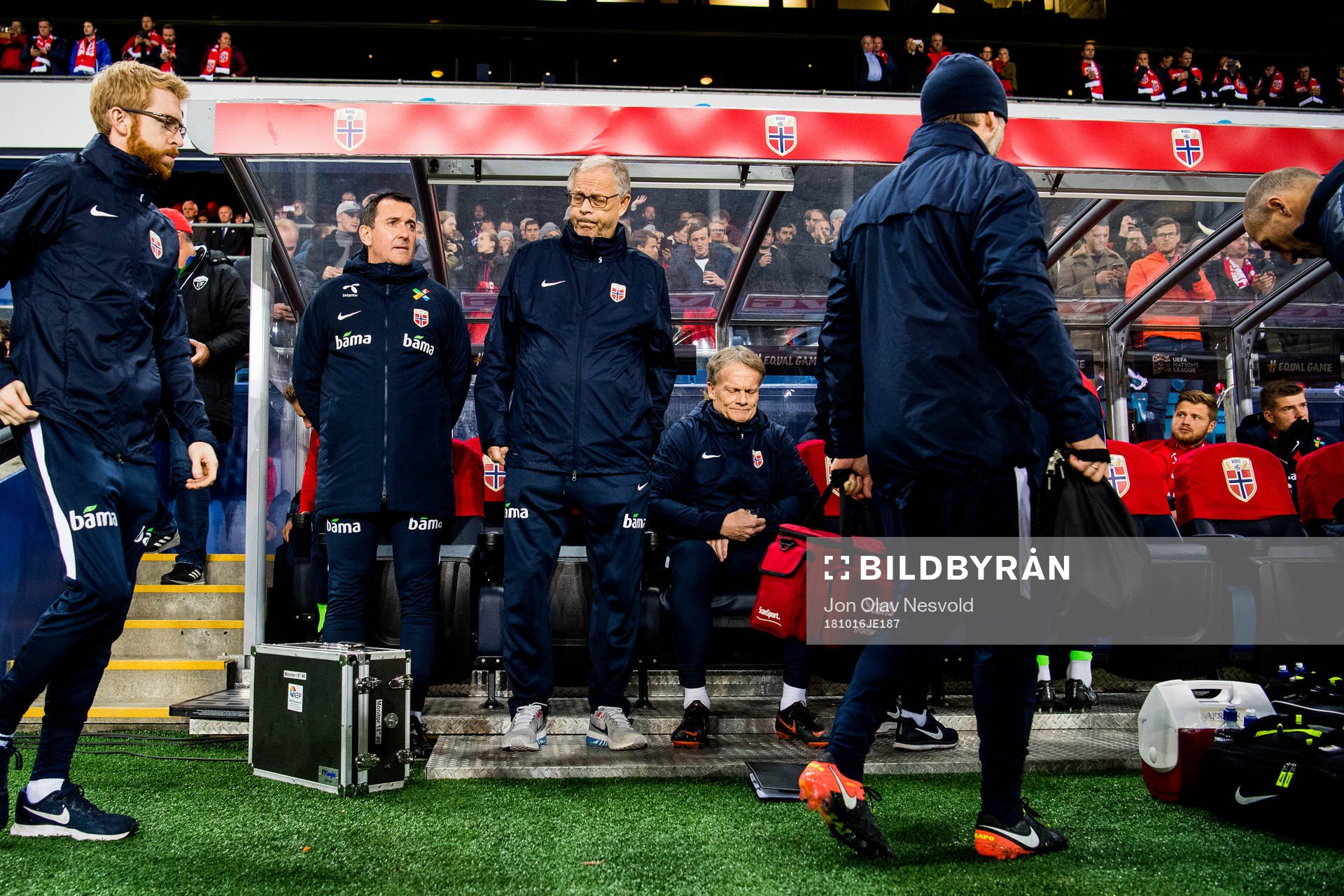 Per Joar Hansen, assistant coach of Norway, and Lars