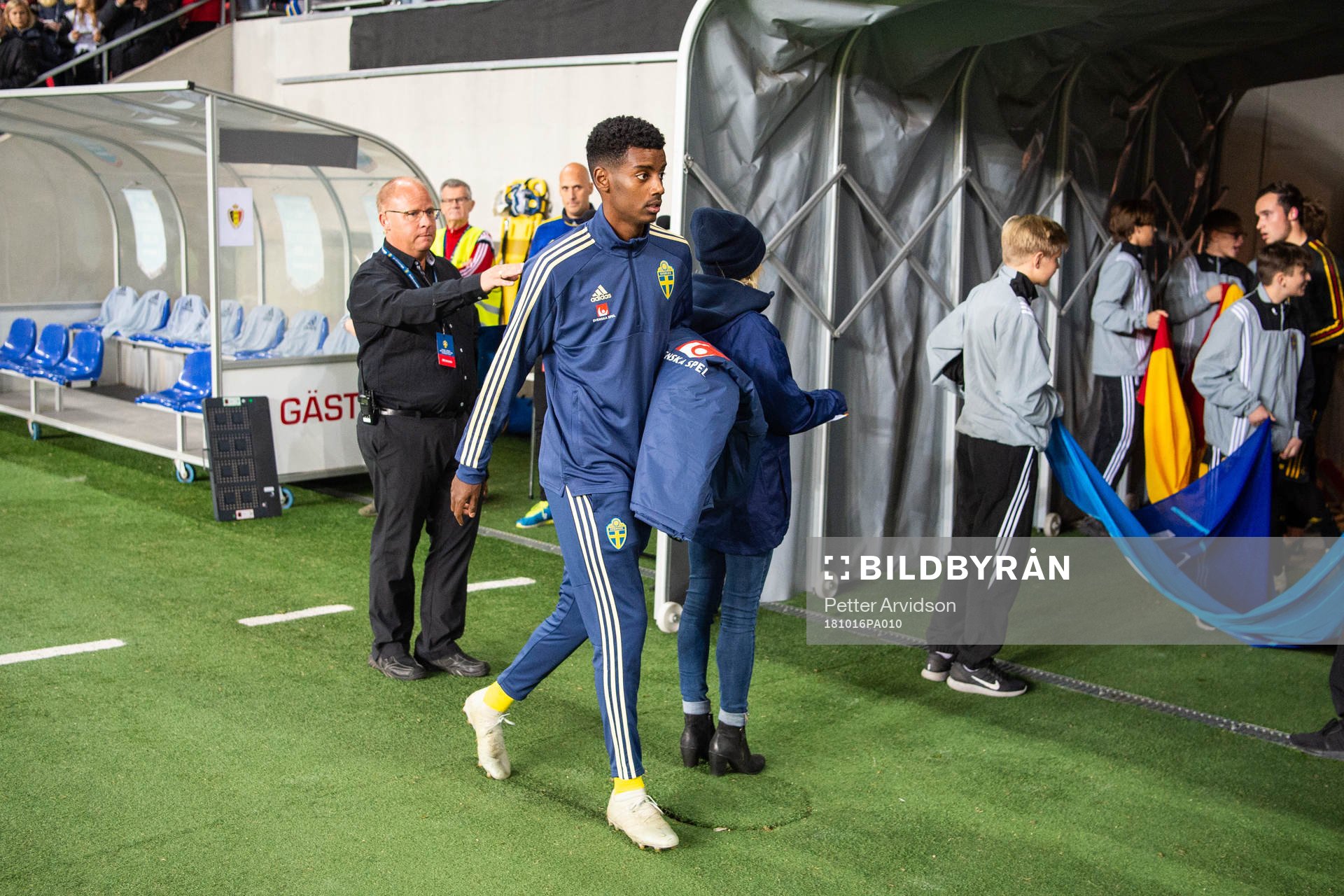 Alexander Isak  of Sweden