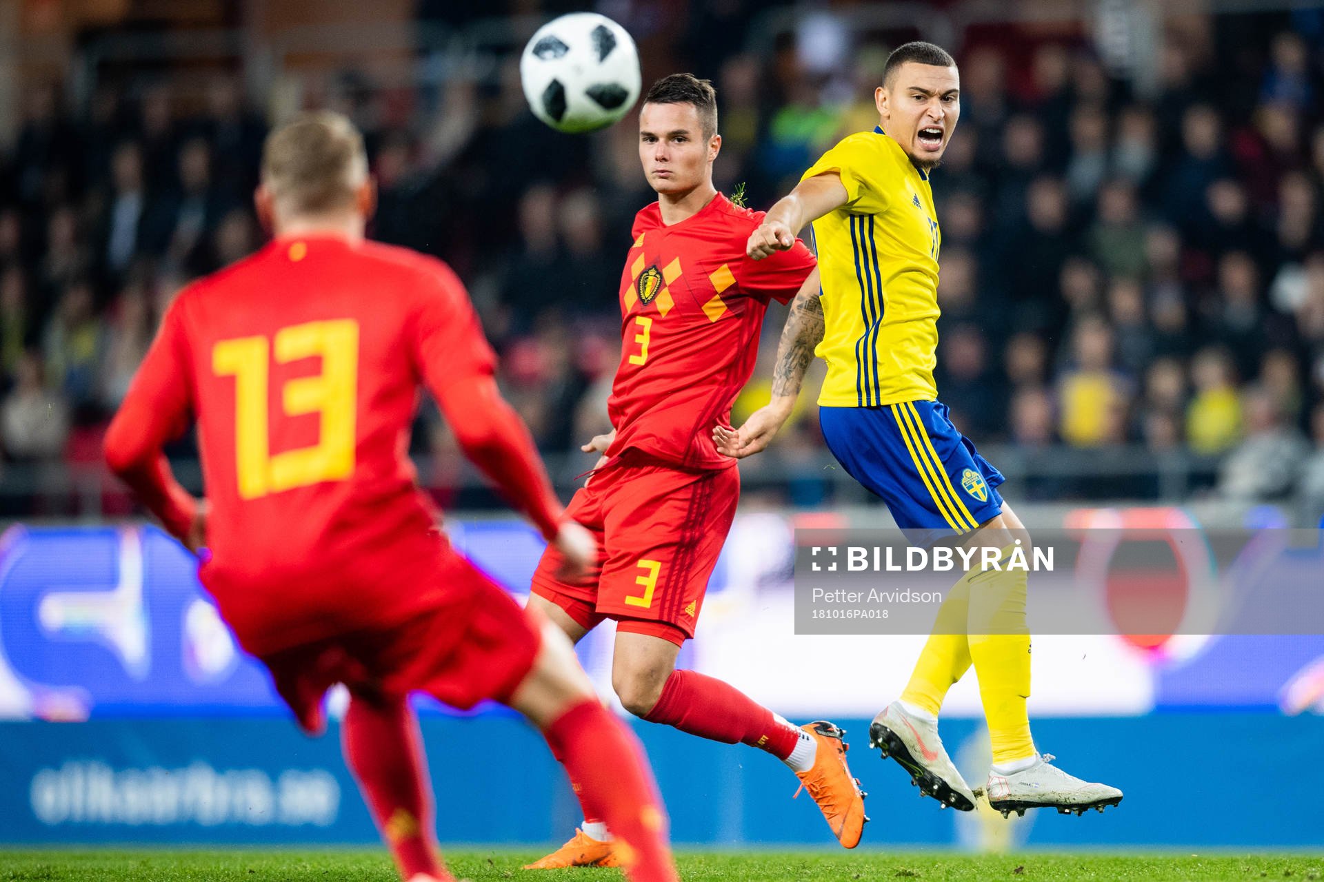 Zinho Vanheusden of Belgium and Jordan Larsson  of Sweden