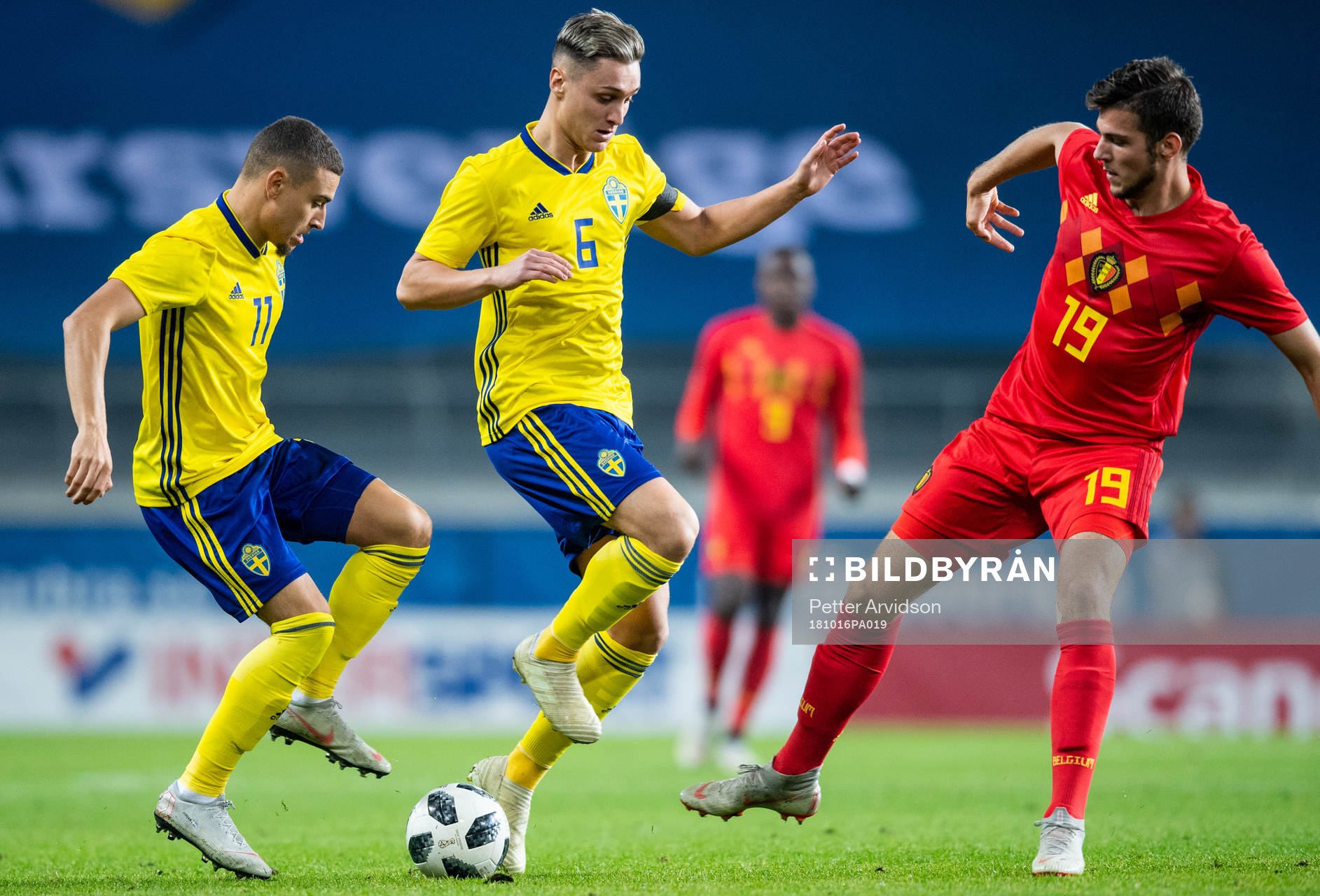 Jordan Larsson  and Jonathan Levi of Sweden and Jordi