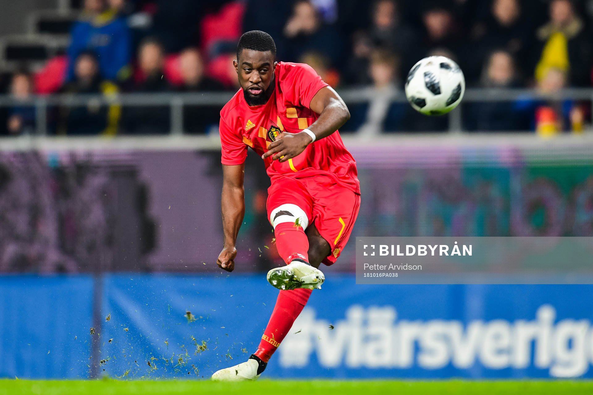 Isaac Mbenza of Belgium