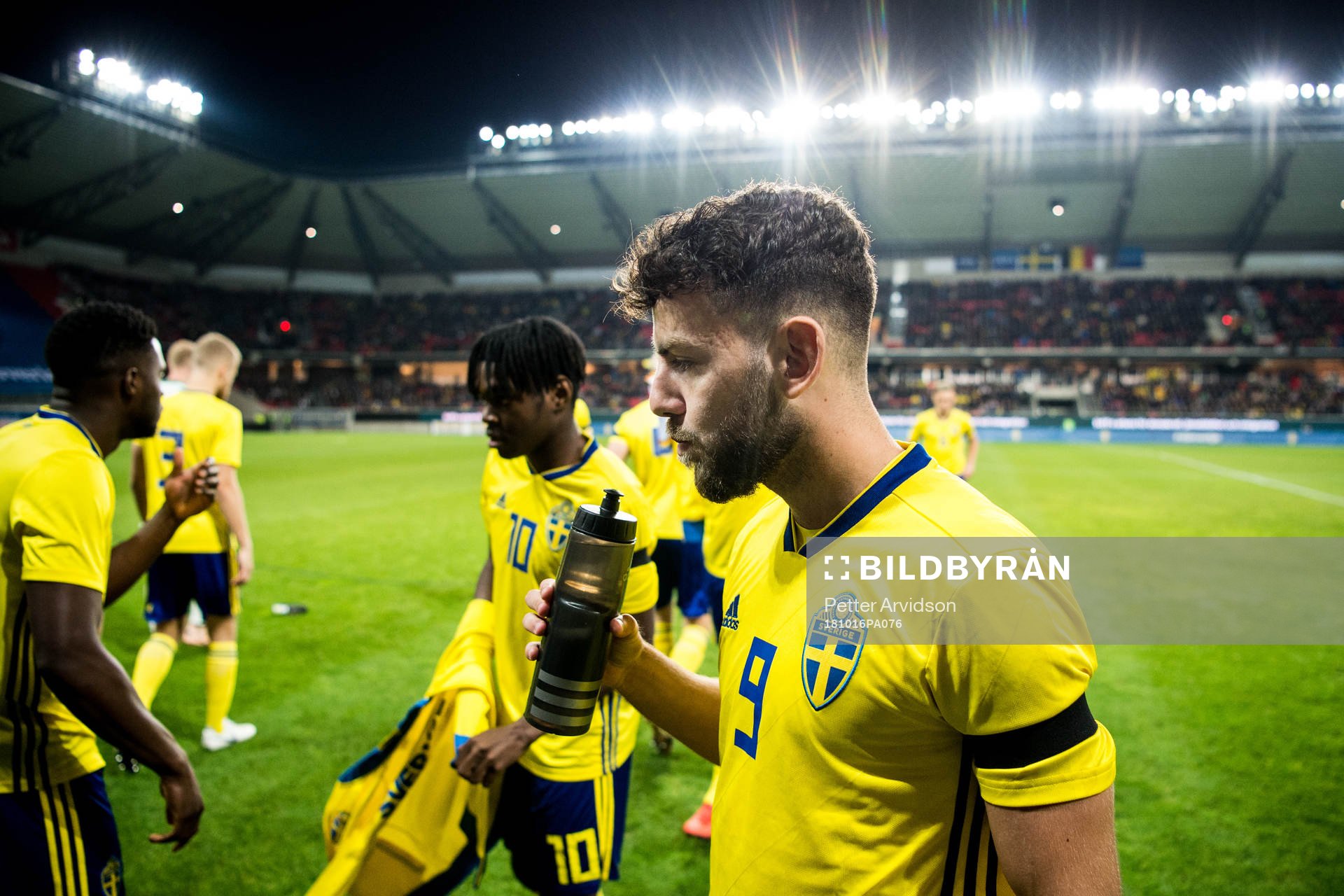 Erdal Rakip of Sweden prior the UEFA European Under-21