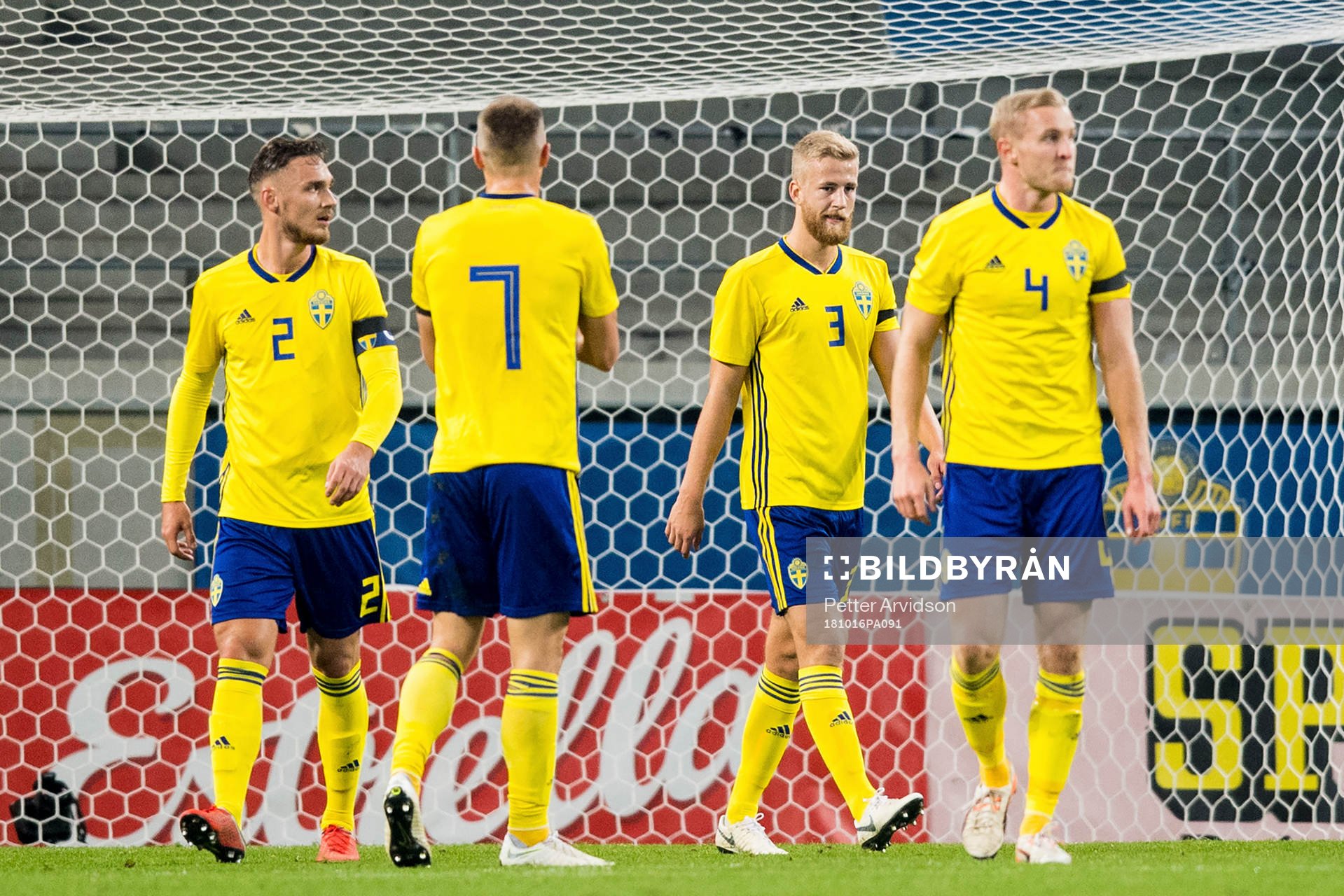 Linus Wahlqvist, Filip Dagerstål and Franz Brorsson of
