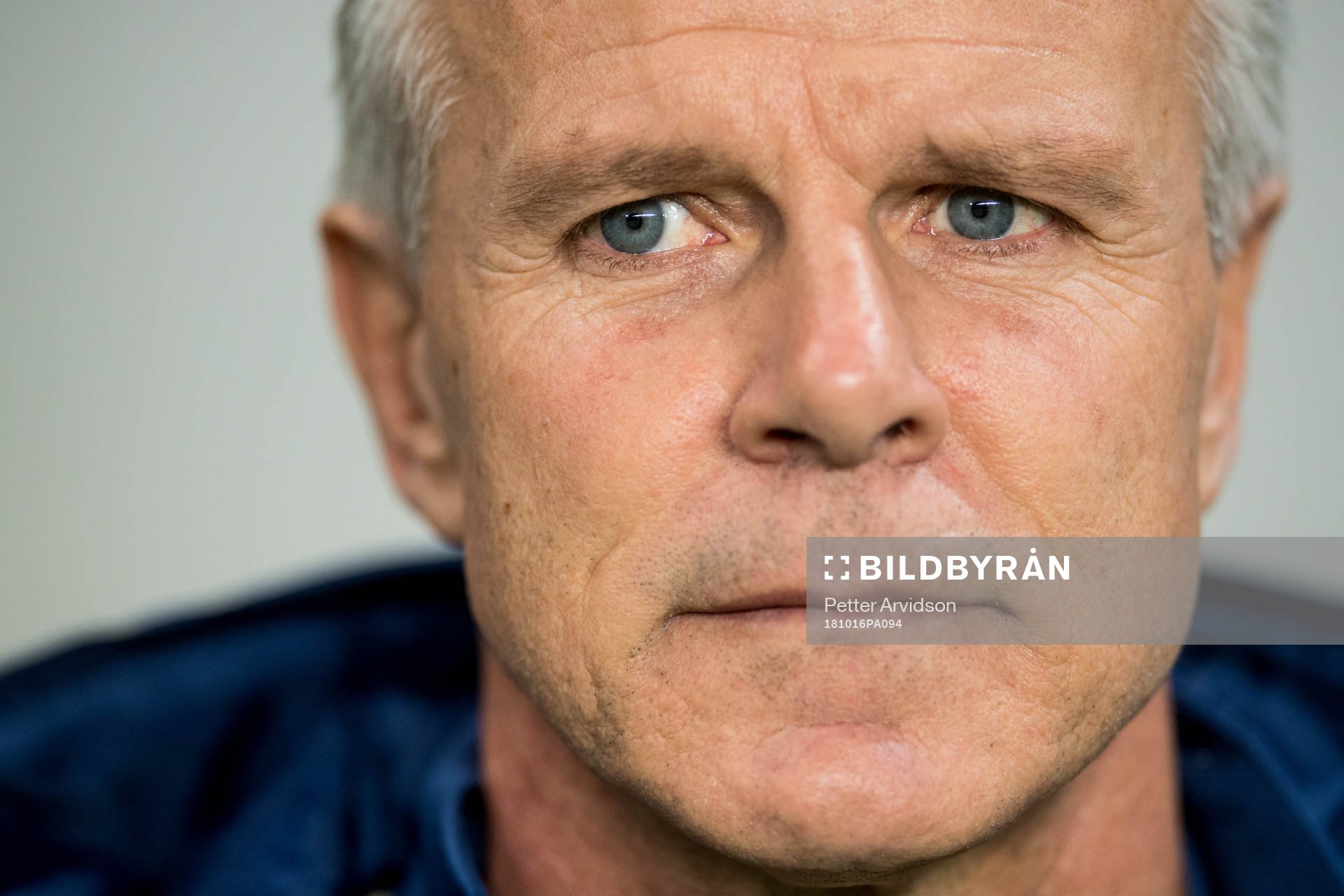 Head coach Roland Nilsson of Sweden