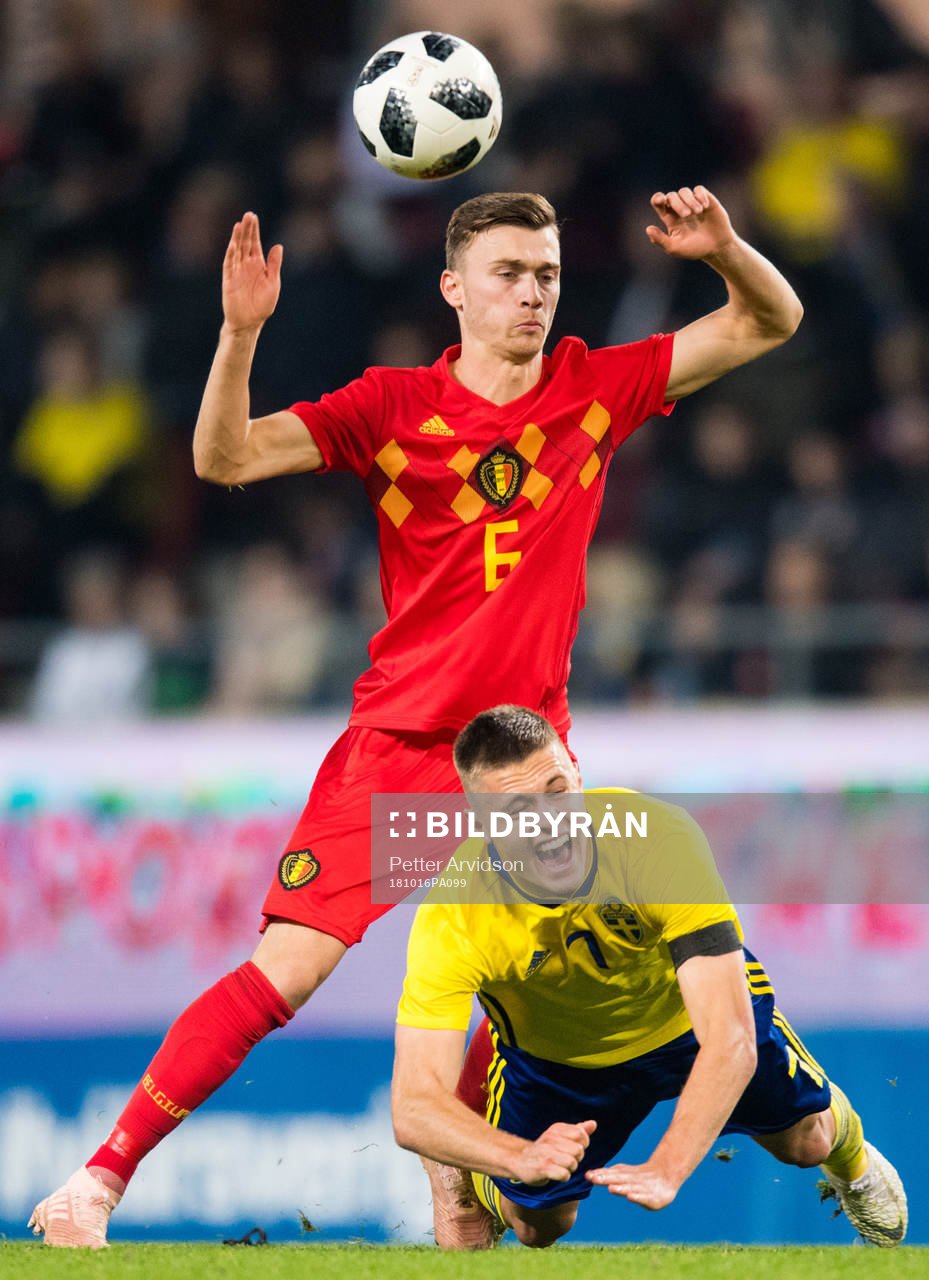 Bryan Heynen of Belgium and Mattias Svanberg of Sweden