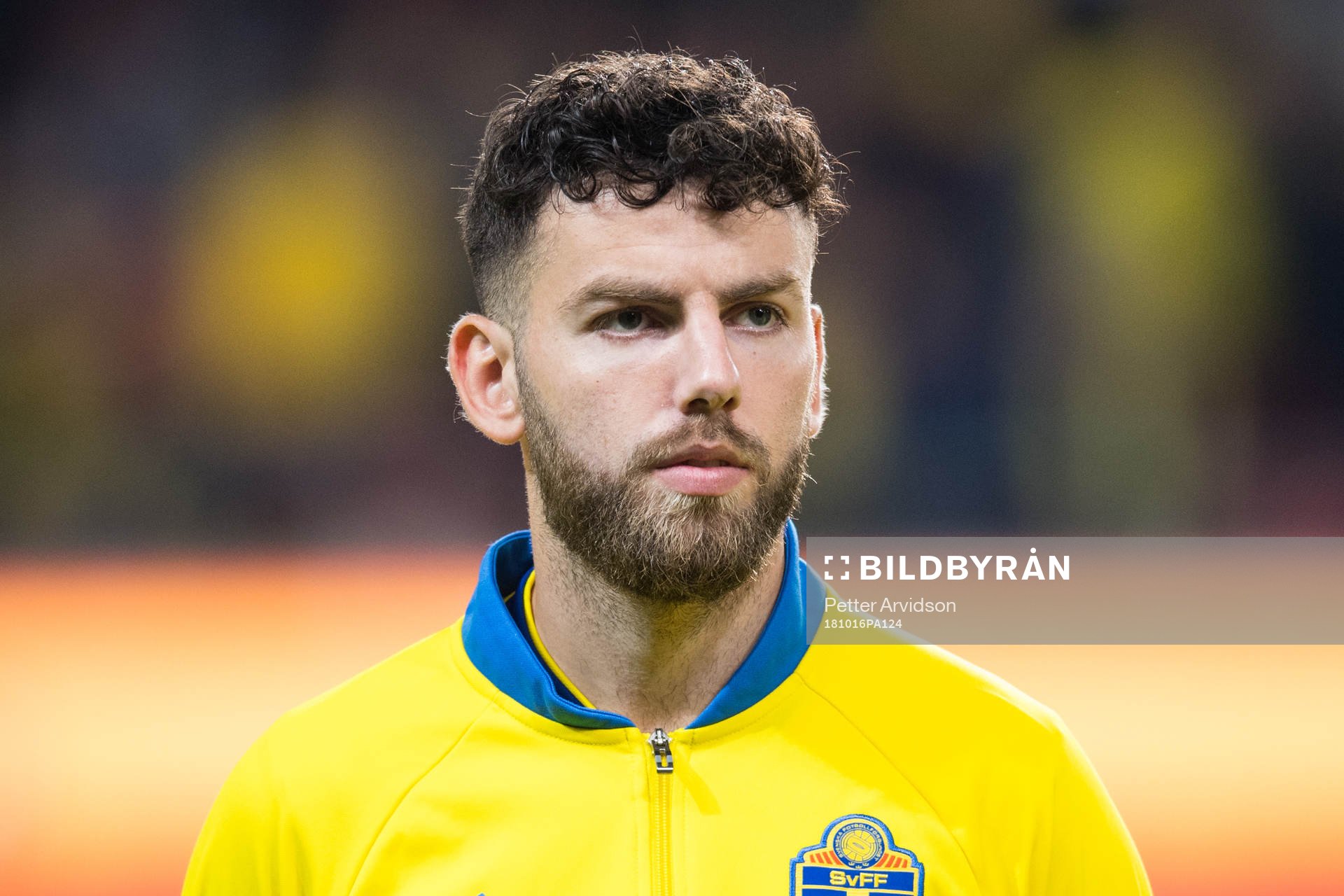 Erdal Rakip of Sweden prior the UEFA European Under-21