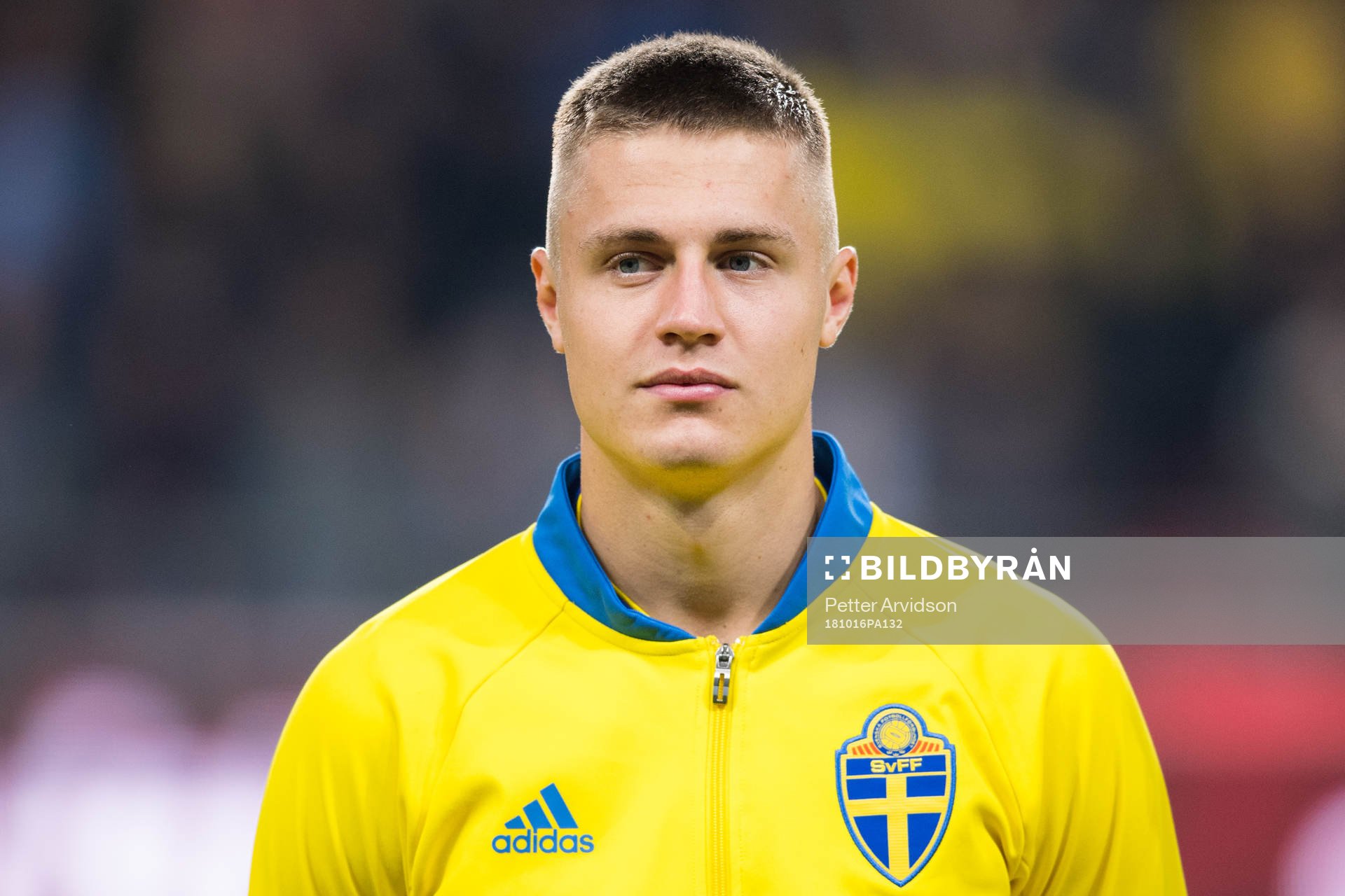 Mattias Svanberg of Sweden prior the UEFA European Under-21