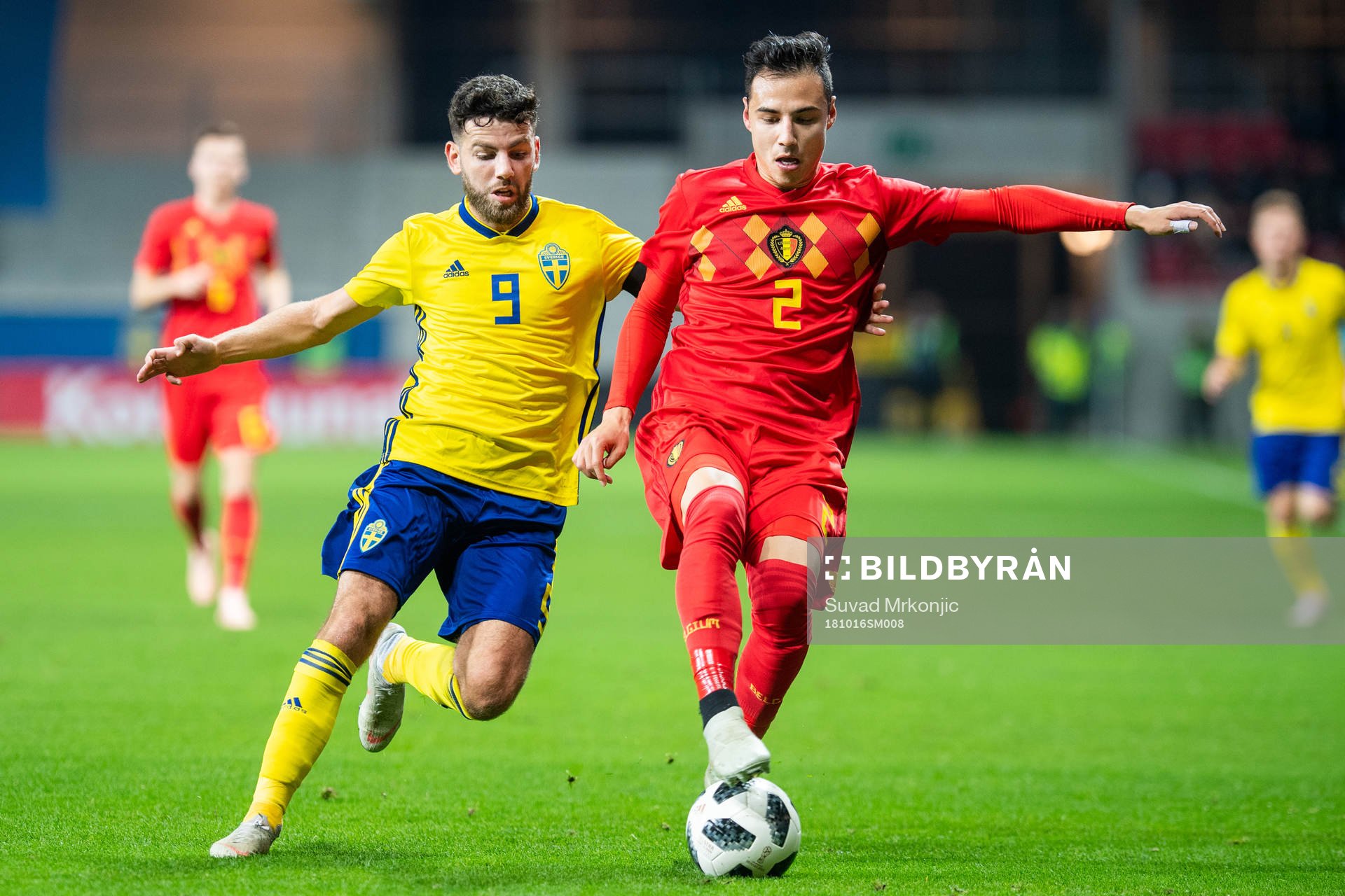 Dion Cools of Belgium and Erdal Rakip of Sweden