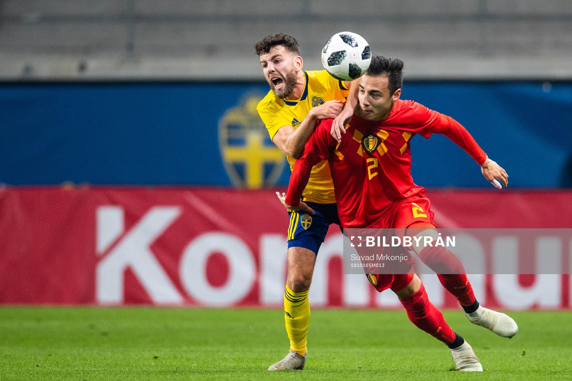 Erdal Rakip of Sweden  and Dion Cools of Belgium