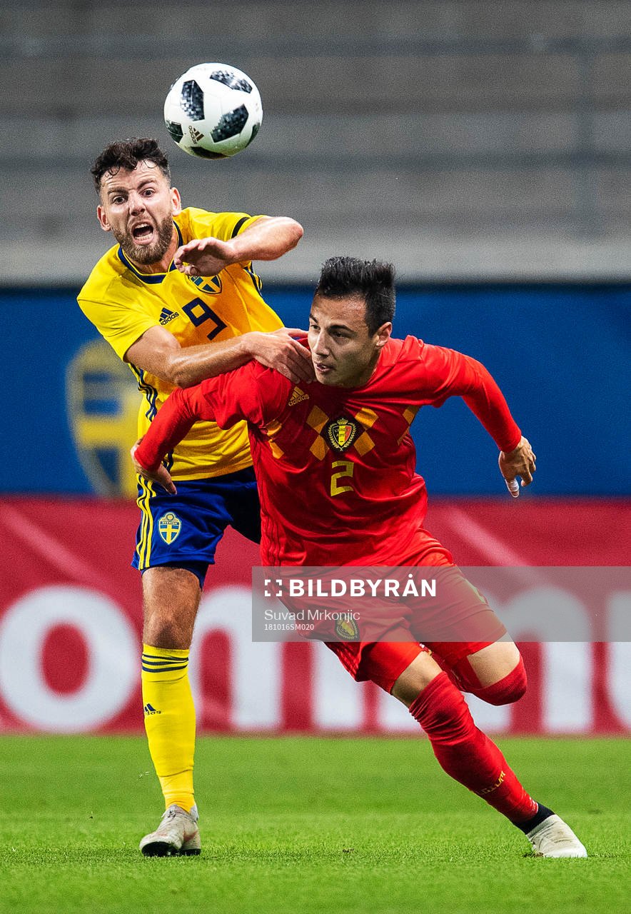 Erdal Rakip of Sweden and Dion Cools of Belgium