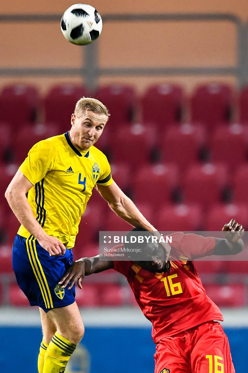 Franz Brorsson of Sweden  and Orel Mangala of Belgium
