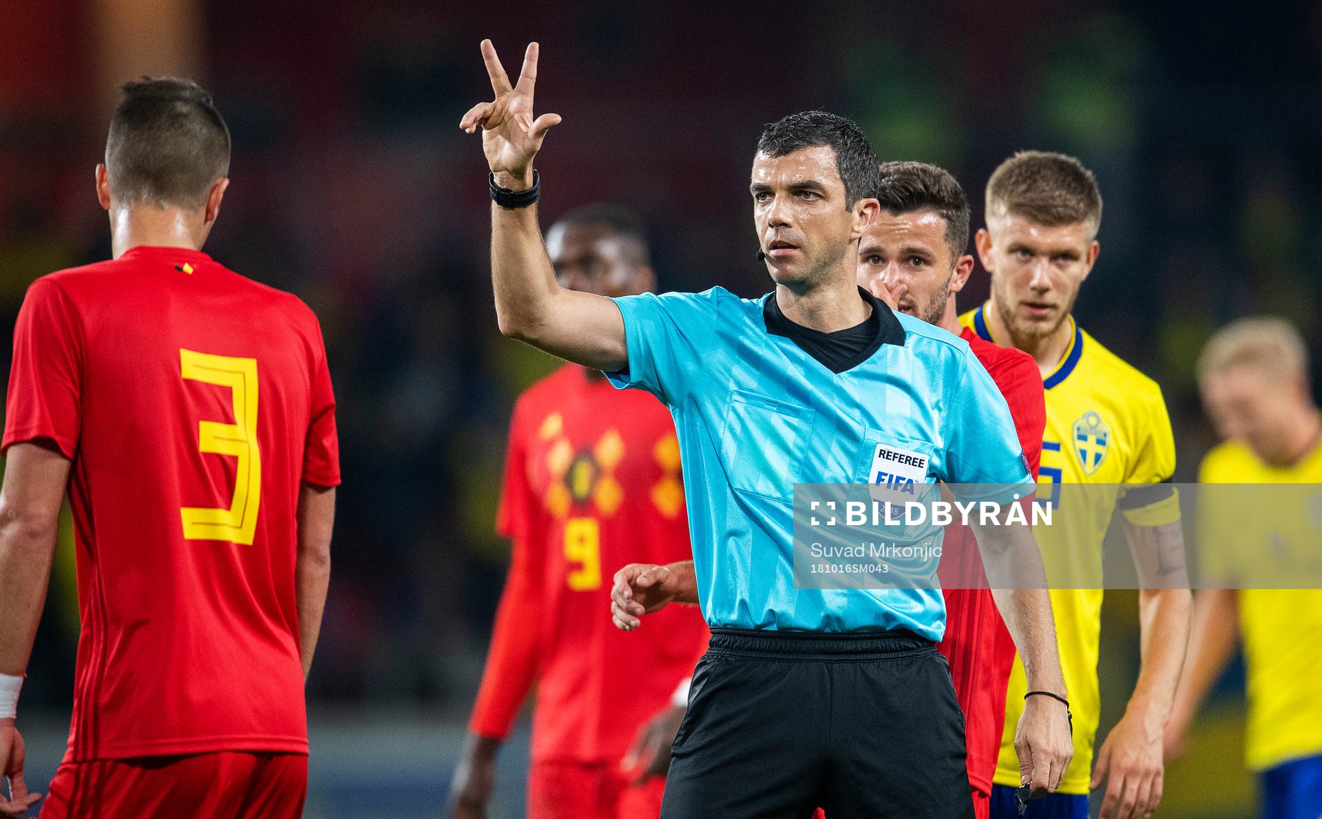 Referee Frank Schneider