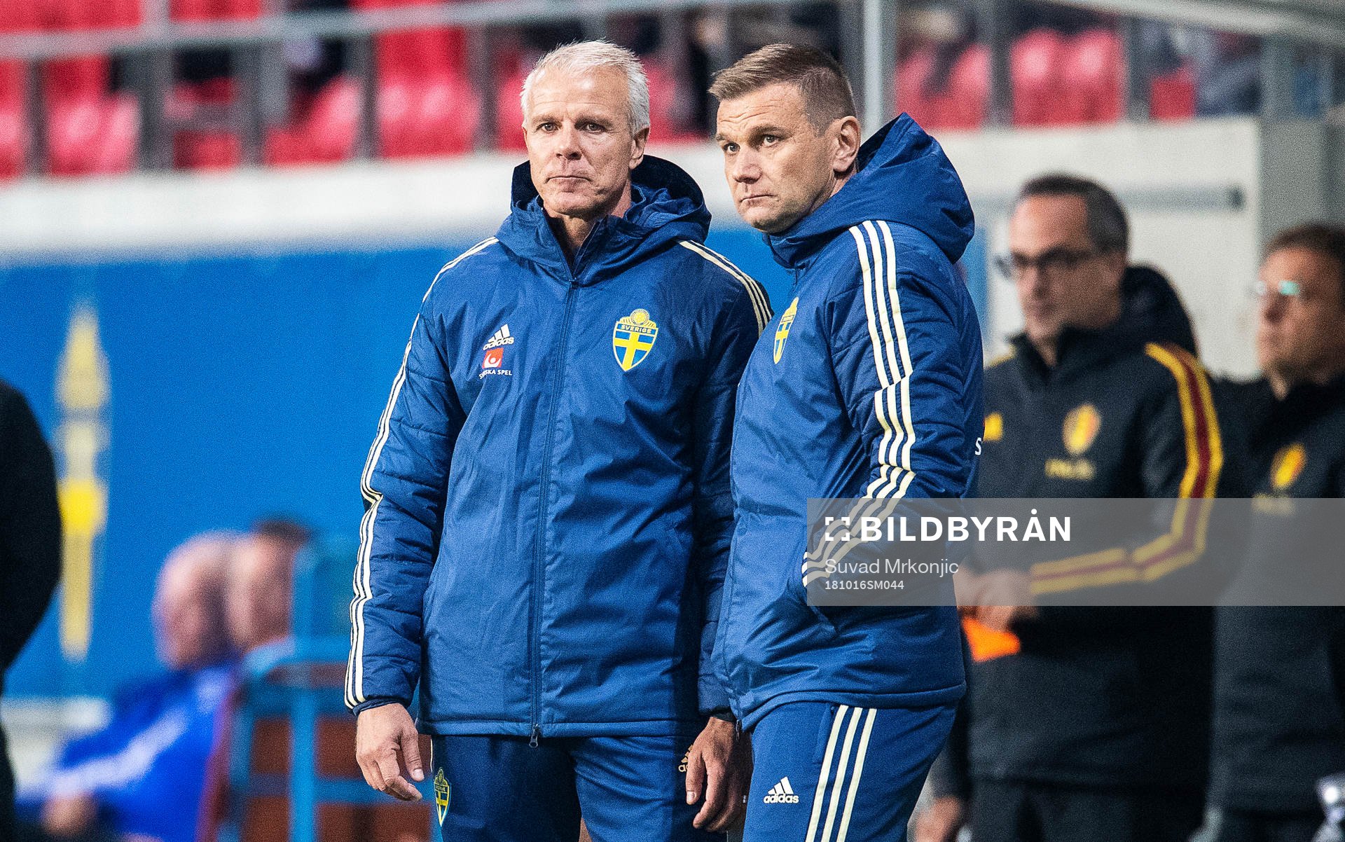 Head coach Roland Nilsson of Sweden