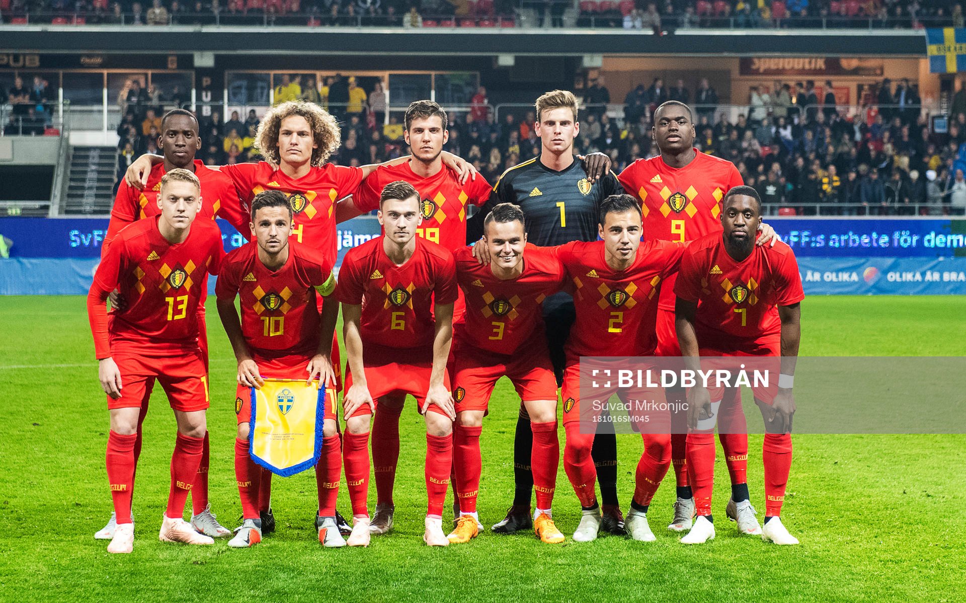 Dodi Lukabakio, Wout Faes, Jordi Vanlerberghe, goalkeeper