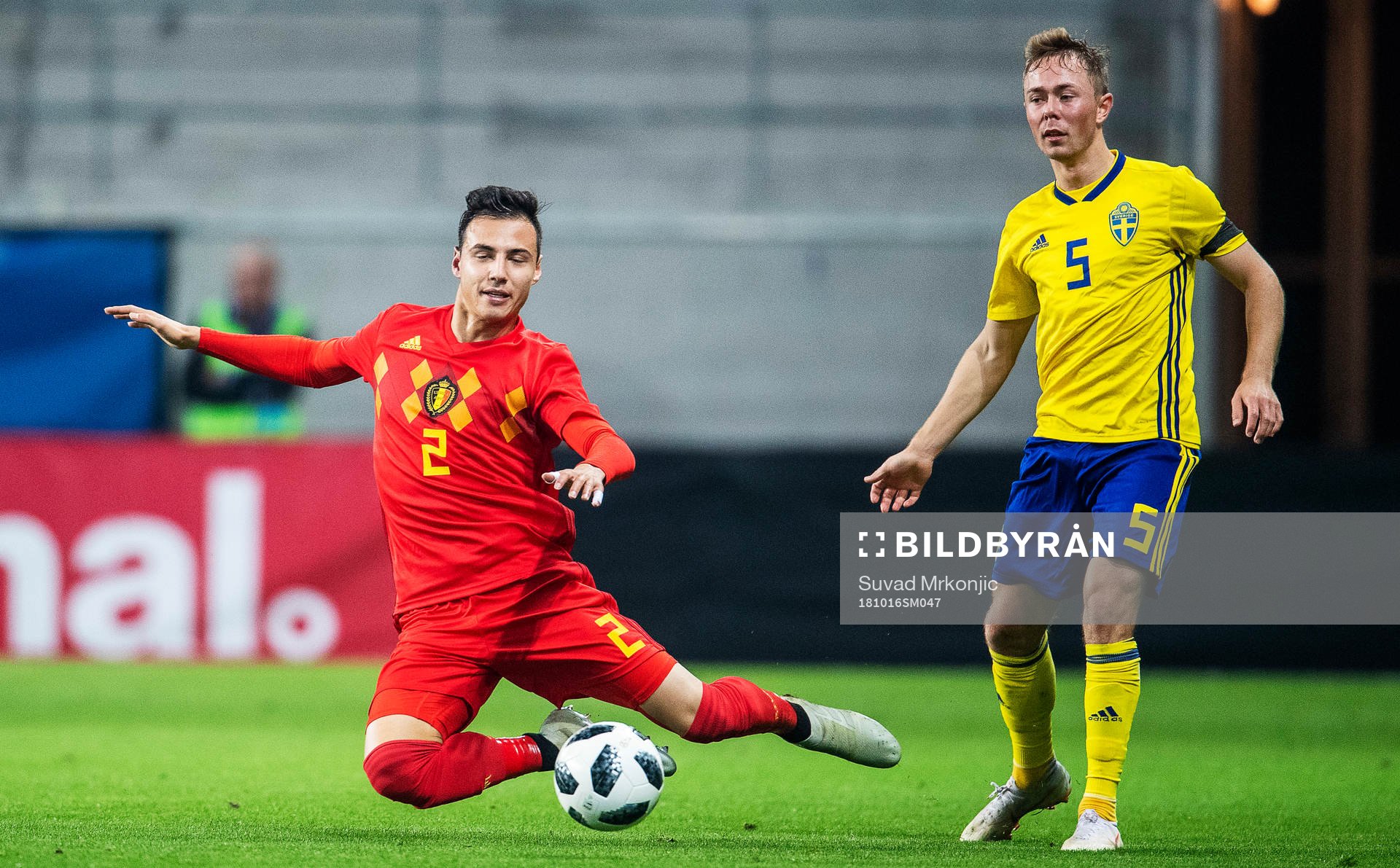 Dion Cools of Belgium and Joel Andersson of Sweden