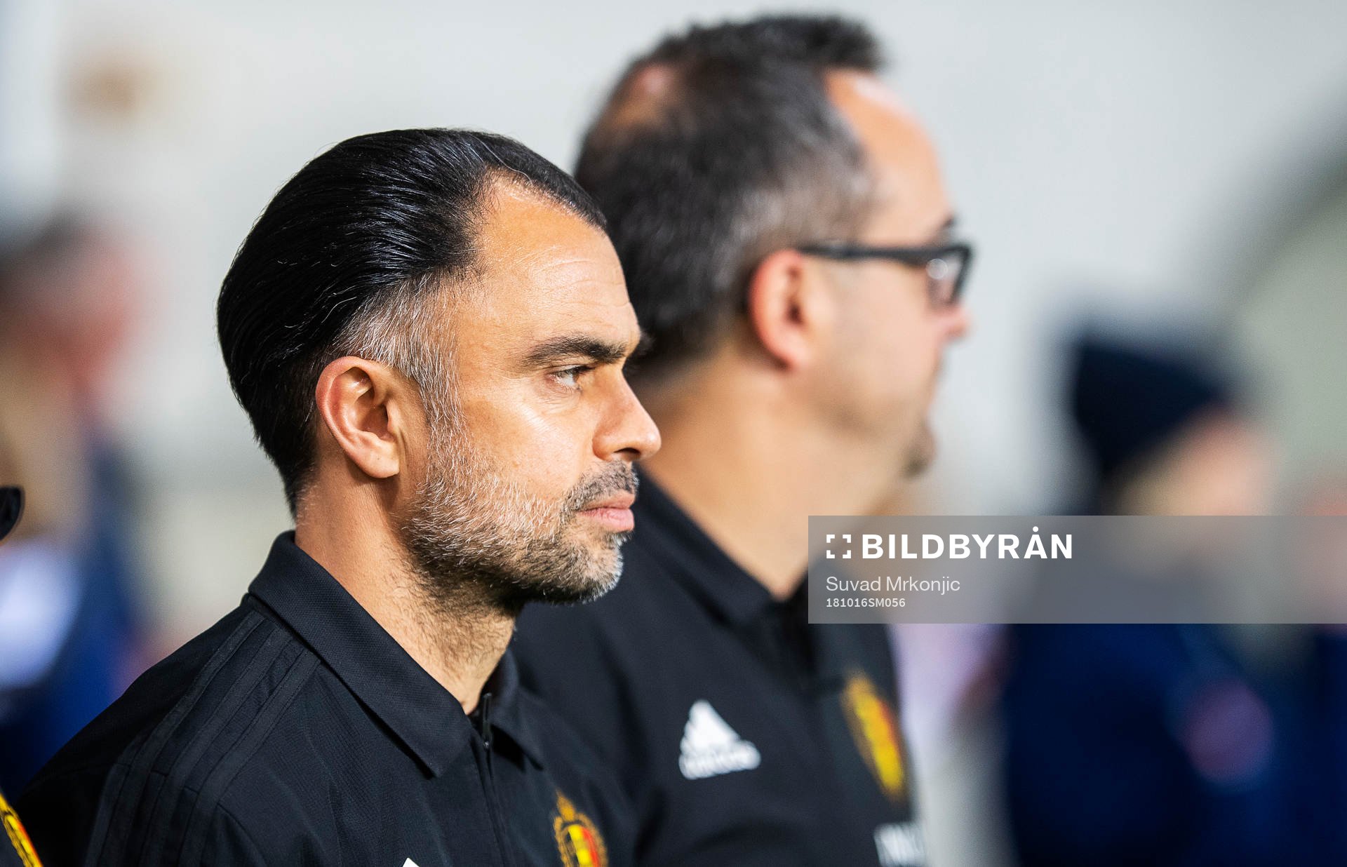 Head coach Johan Walem of Belgium