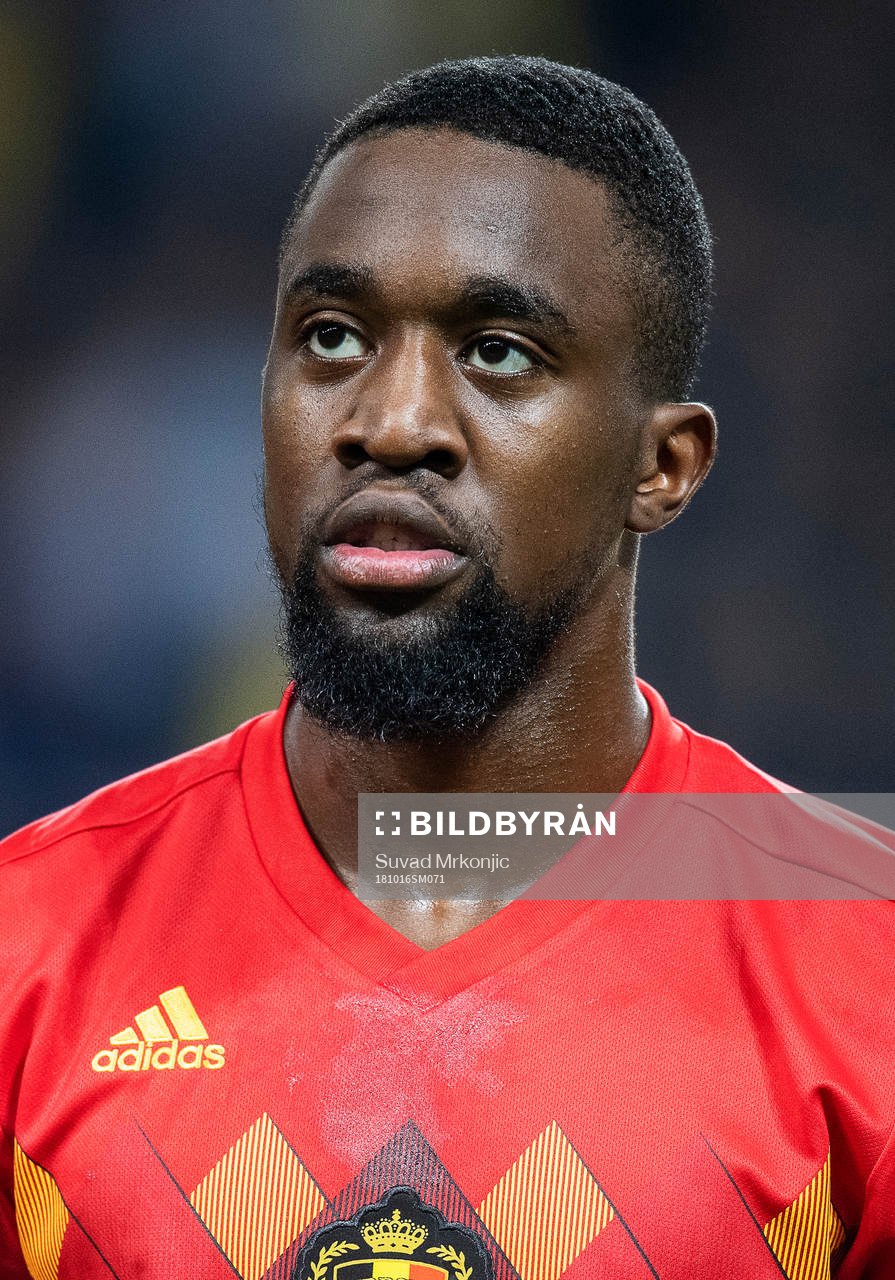 Isaac Mbenza of Belgium