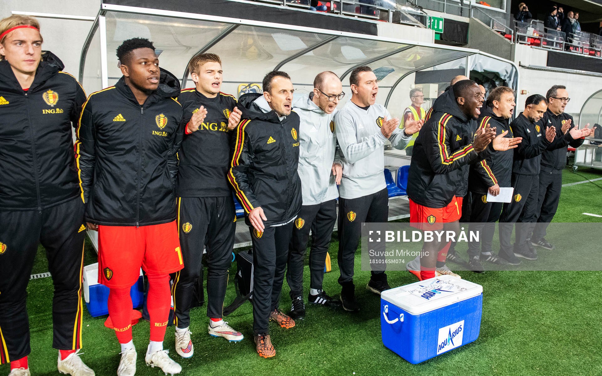 Belgian teamleaders and substitutes