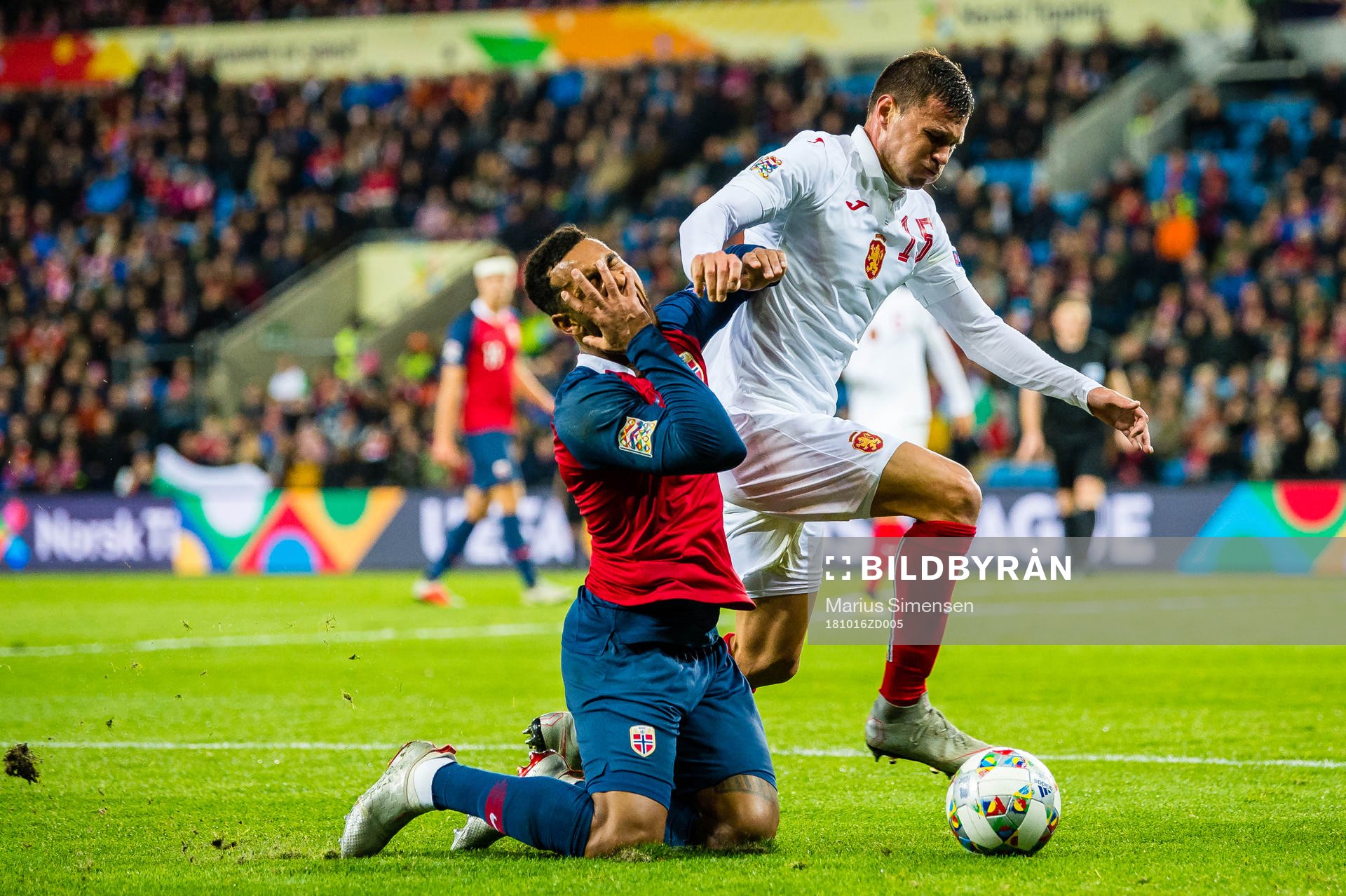 Joshua King of Norway and Vasil Bozhikov of Bulgaria