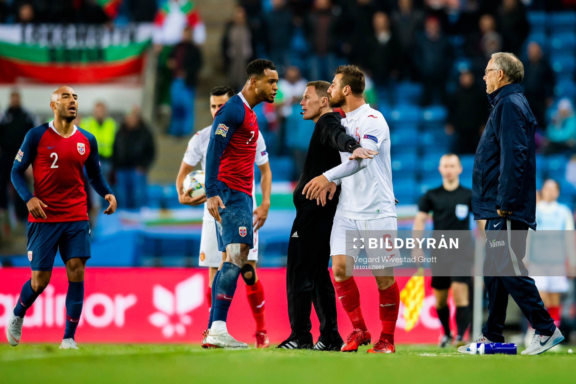 Joshua King of Norway and Nikolay Bodurov of Bulgaria