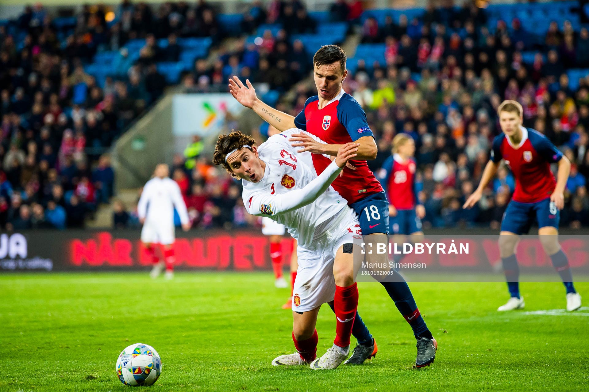 Bozhidar Kraev of Bulgaria and Ole Kristian Selnæs of