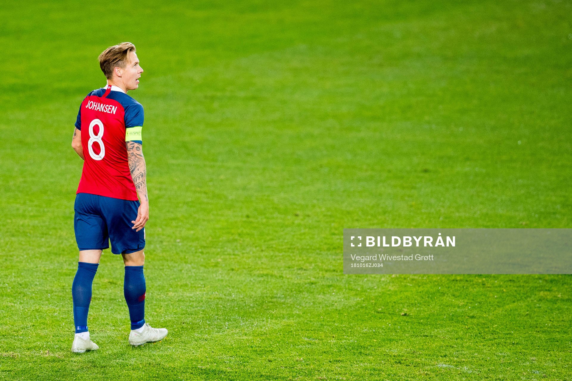 Stefan Johansen of Norway