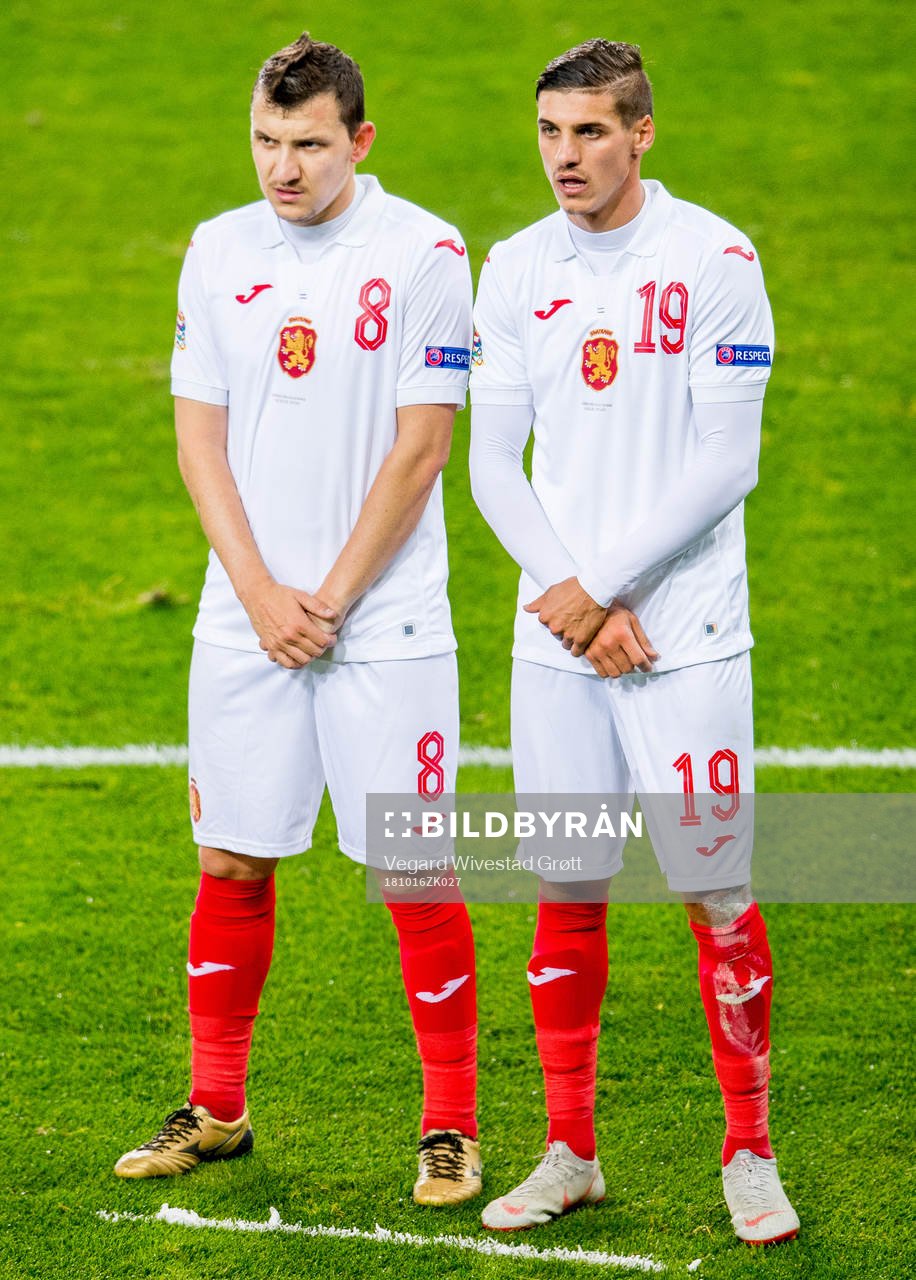 Todor Nedelev and Kiril Despodov of Bulgaria