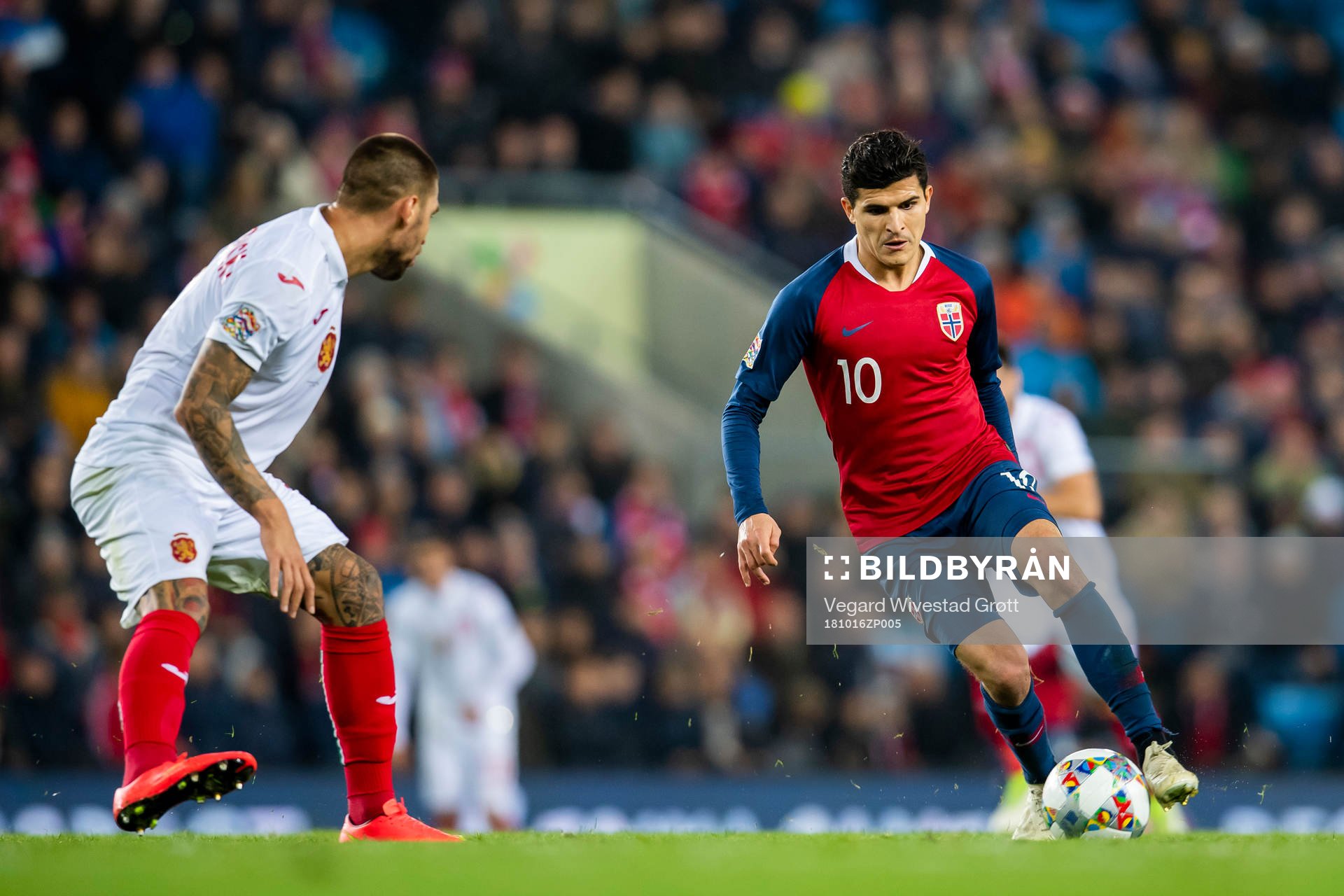 Tarik Elyounoussi of Norway