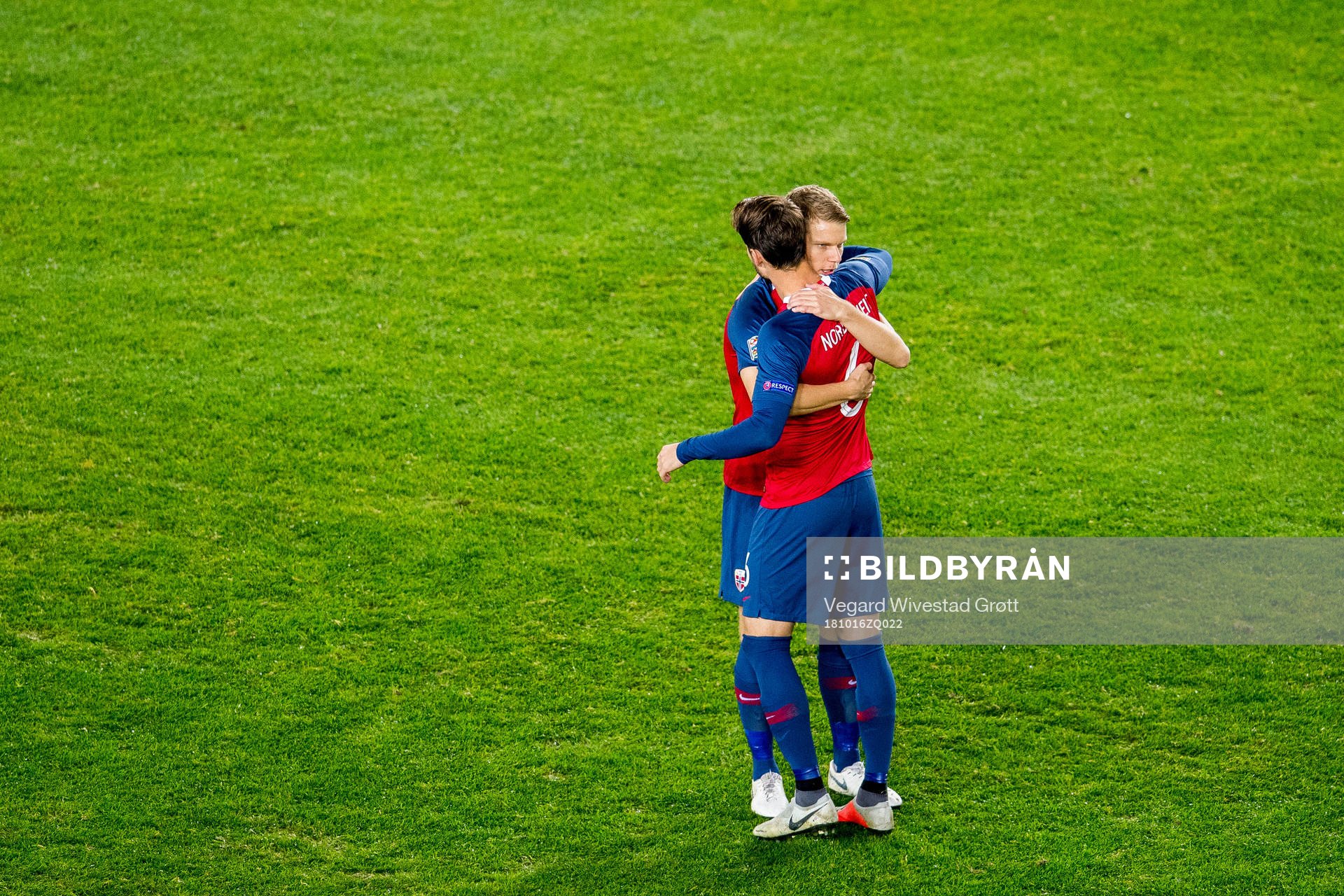 Sigurd Rosted and Håvard Nordtveit of Norway