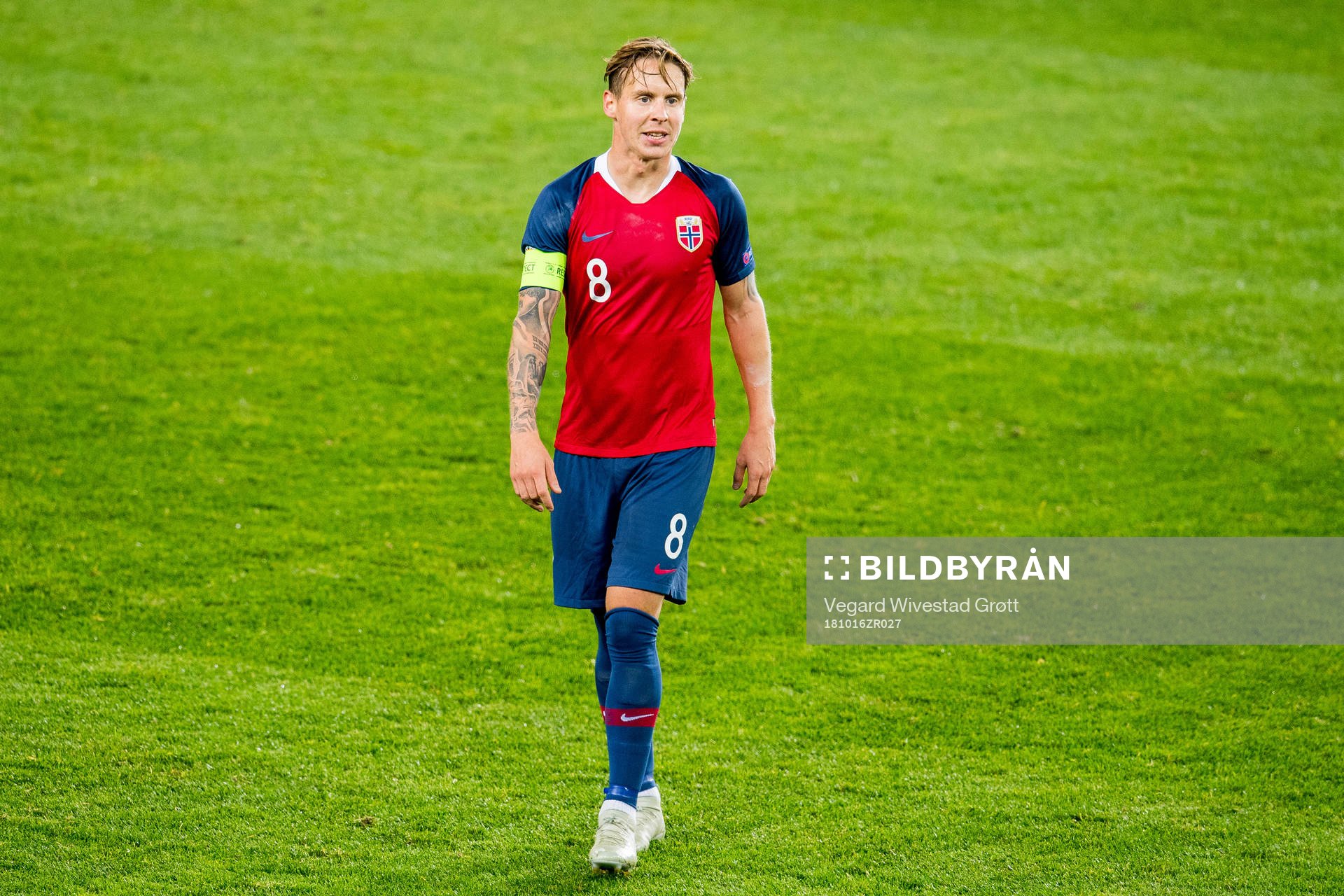 Stefan Johansen of Norway