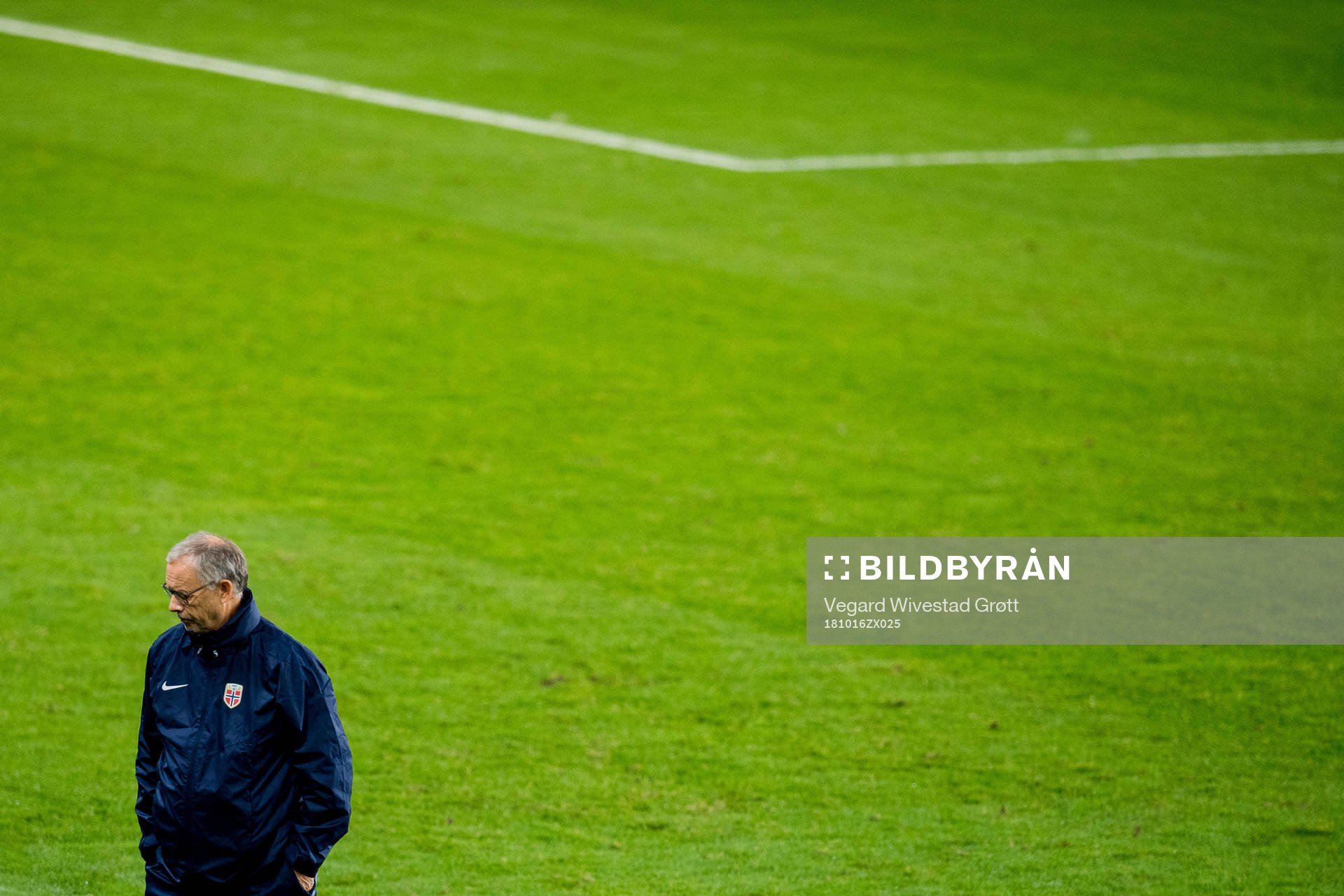 Lars Lagerbäck, head coach of Norway